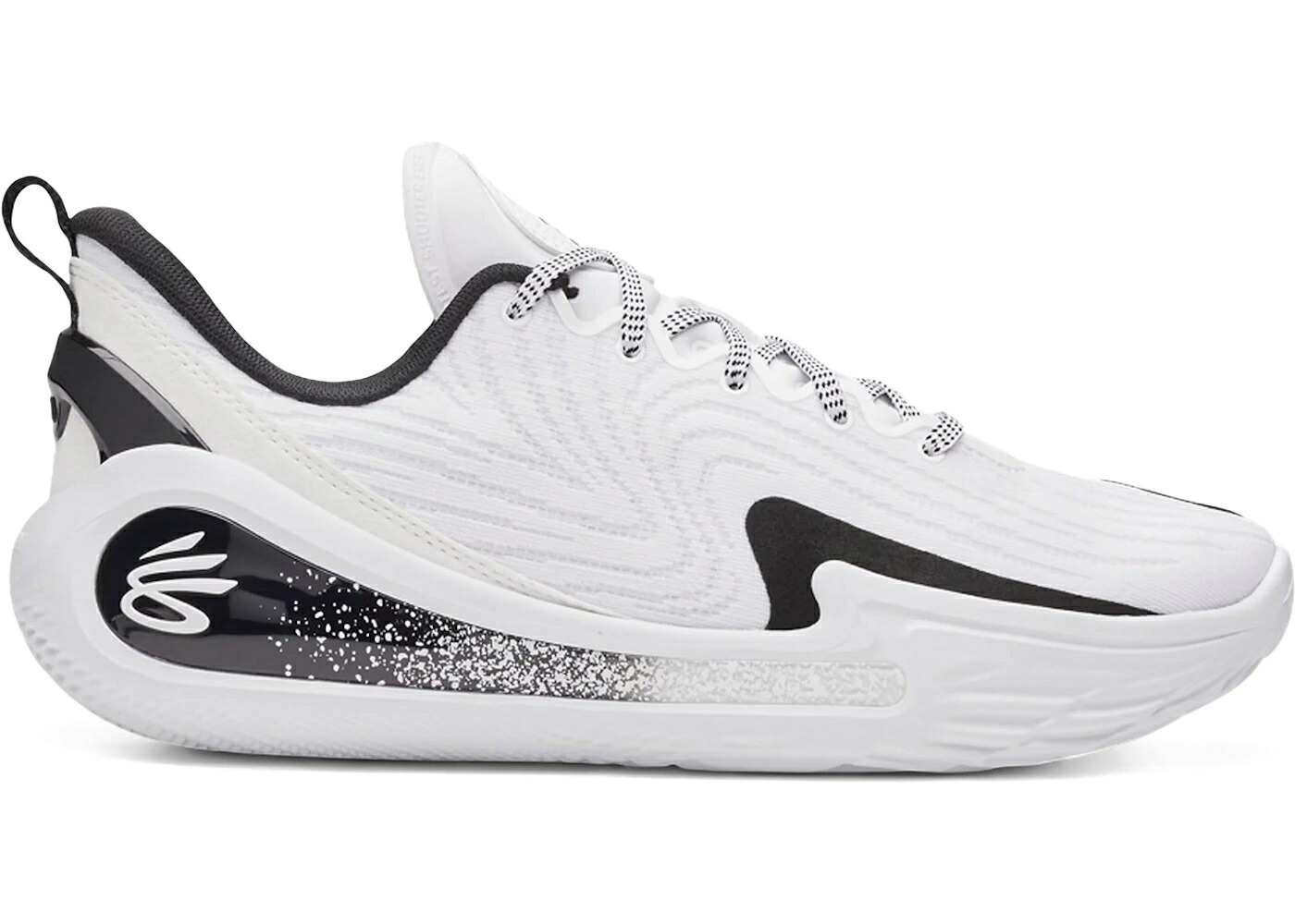 カリー フローレス 白色 ホワイト 黒色 ブラック アンダーアーマー スニーカー メンズ UNDER ARMOUR UNDER ARMOUR CURRY FLOW 12 TB WHITE BLACK / WHITE BLACK|スニケス