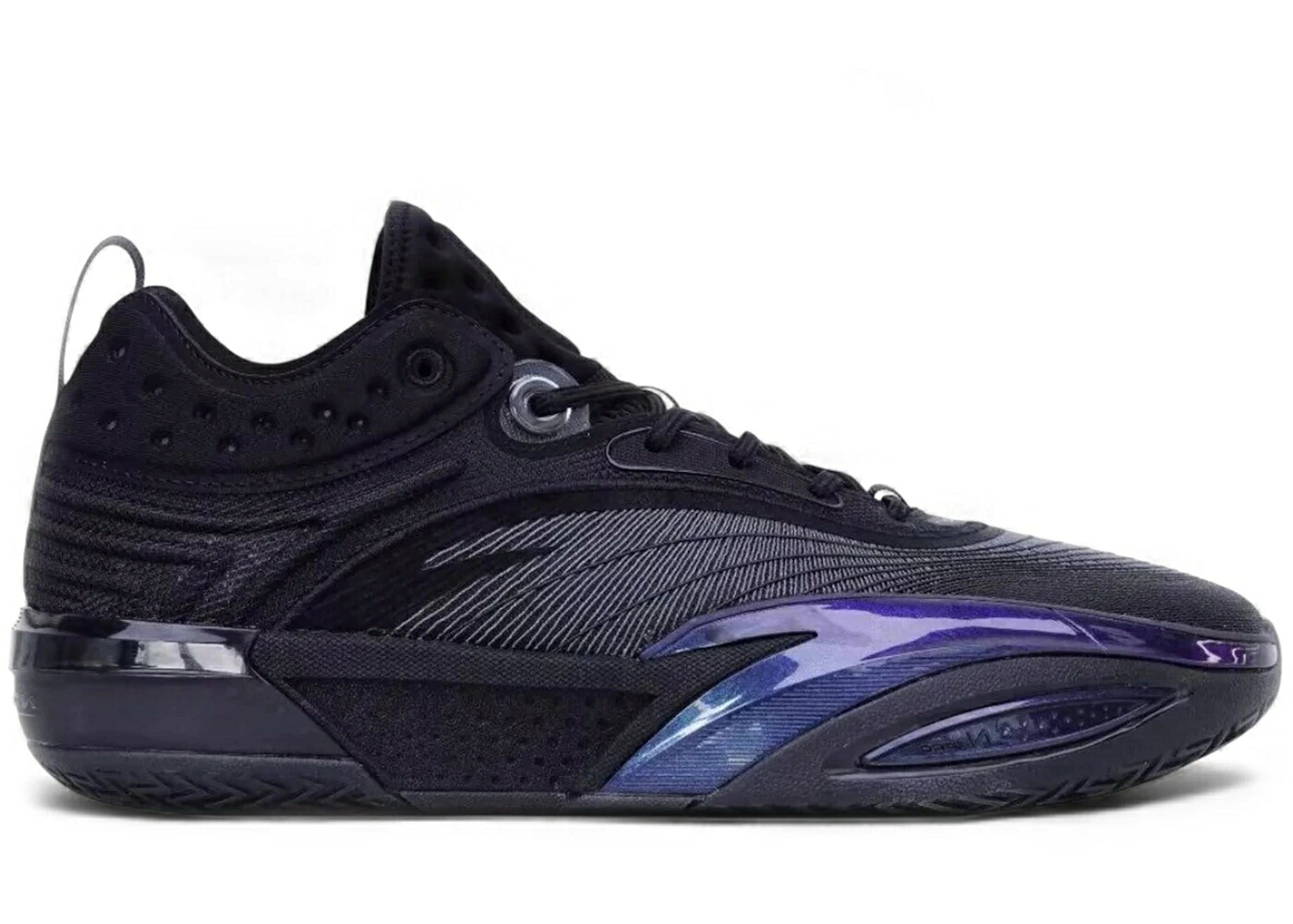 黒色 ブラック 灰色 グレー スニーカー メンズ ANTA SNEAKERVERSE SV ECLOSION TYPE 2 LT BLACK CASTLE GREY / BLACK CASTLE GREY｜スニケス