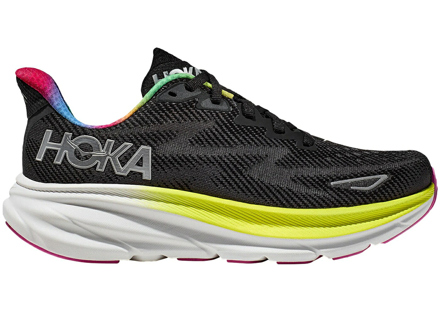 ホカオネオネ 黒いこと 黒いこと スニーカー メンズ HOKA ONE ONE HOKA ONE CLIFTON 9 BLACK ALL ABOARD MULTI-COLOR / BLACK ALL ABOARD メンズ靴-スニーカー-靴