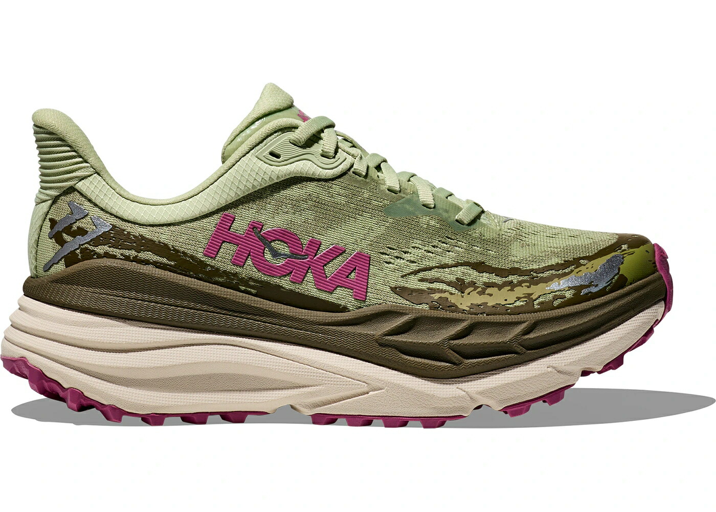 ホカオネオネ 緑 緑であること WOMEN\u0027S スニーカー レディース HOKA ONE ONE HOKA ONE STINSON 7 SEED GREEN BEET ROOT (WOMEN\u0027S) / SEED GREEN BEET ROOT