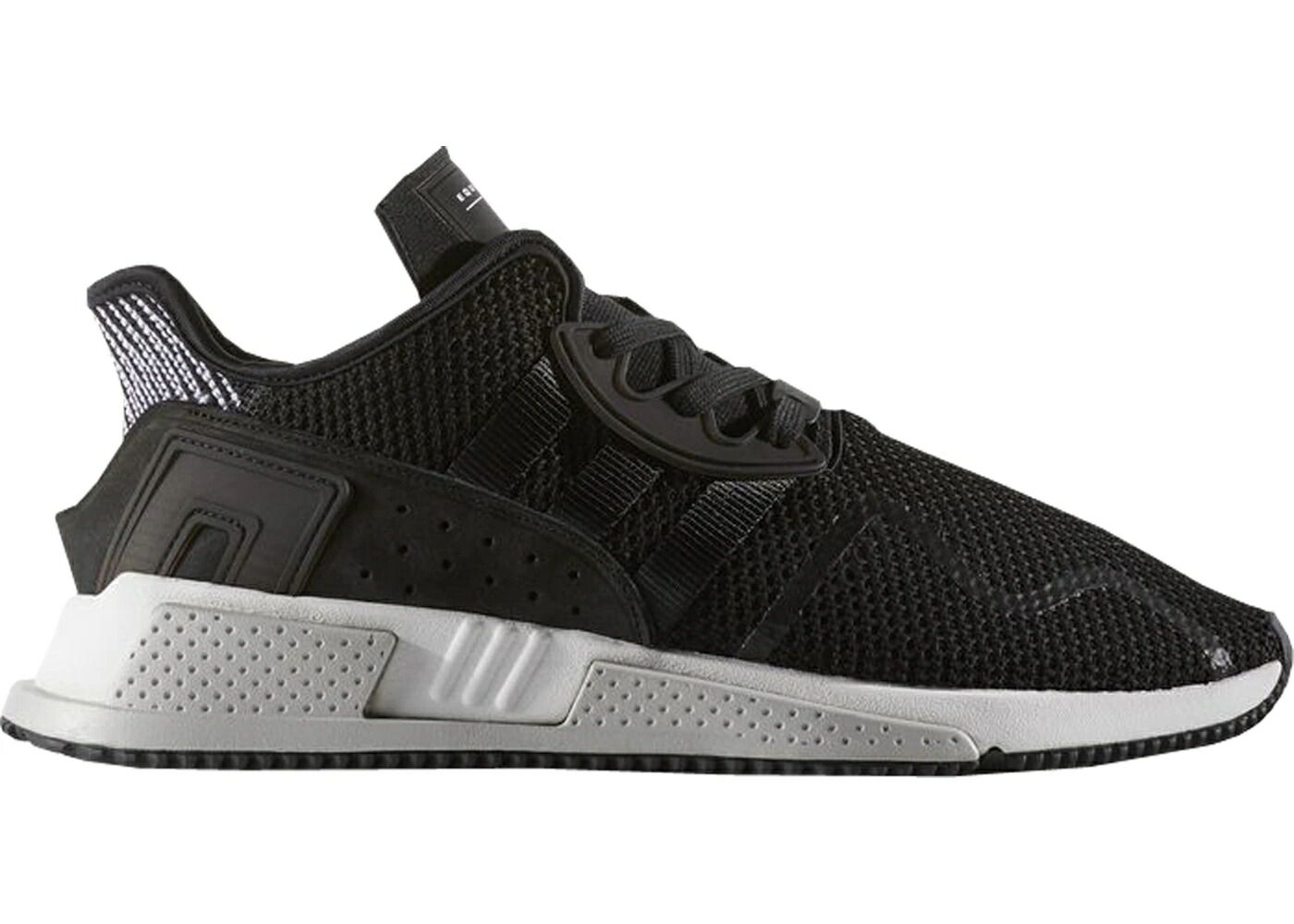 アディダス 中核グループ 黒いこと 黒いこと スニーカー メンズ ADIDAS EQT CUSHION ADV CORE BLACK / CORE BLACK CORE BLACK RUNNING