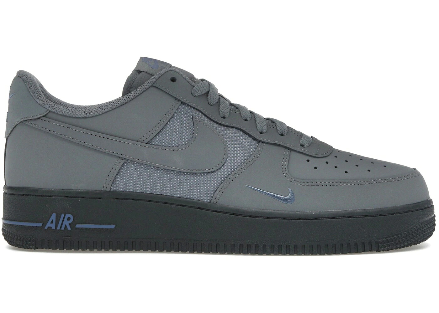 ナイキ 薄墨色 薄墨色 青碧 青碧 空軍 \u002707 スニーカー メンズ NIKE AIR FORCE 1 LOW LV8 SMOKE GREY ANTHRACITE DIFFUSED BLUE / SMOKE GREY ANTHRACITE METALLIC