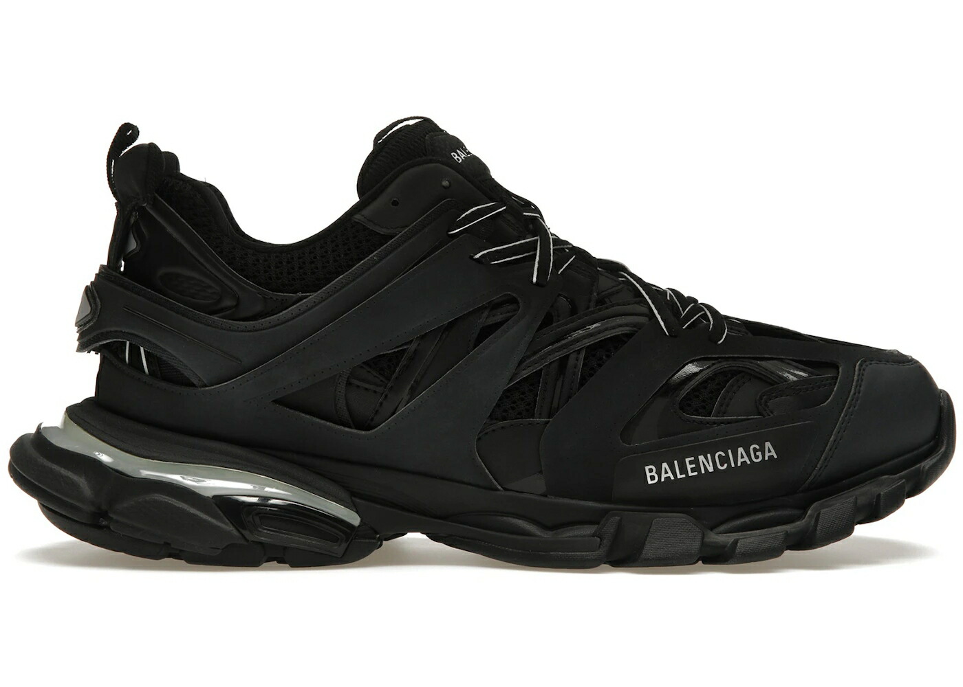 バレンシアガ 貨物自動車 黒いこと 黒いこと スニーカー メンズ BALENCIAGA TRACK LED BLACK /