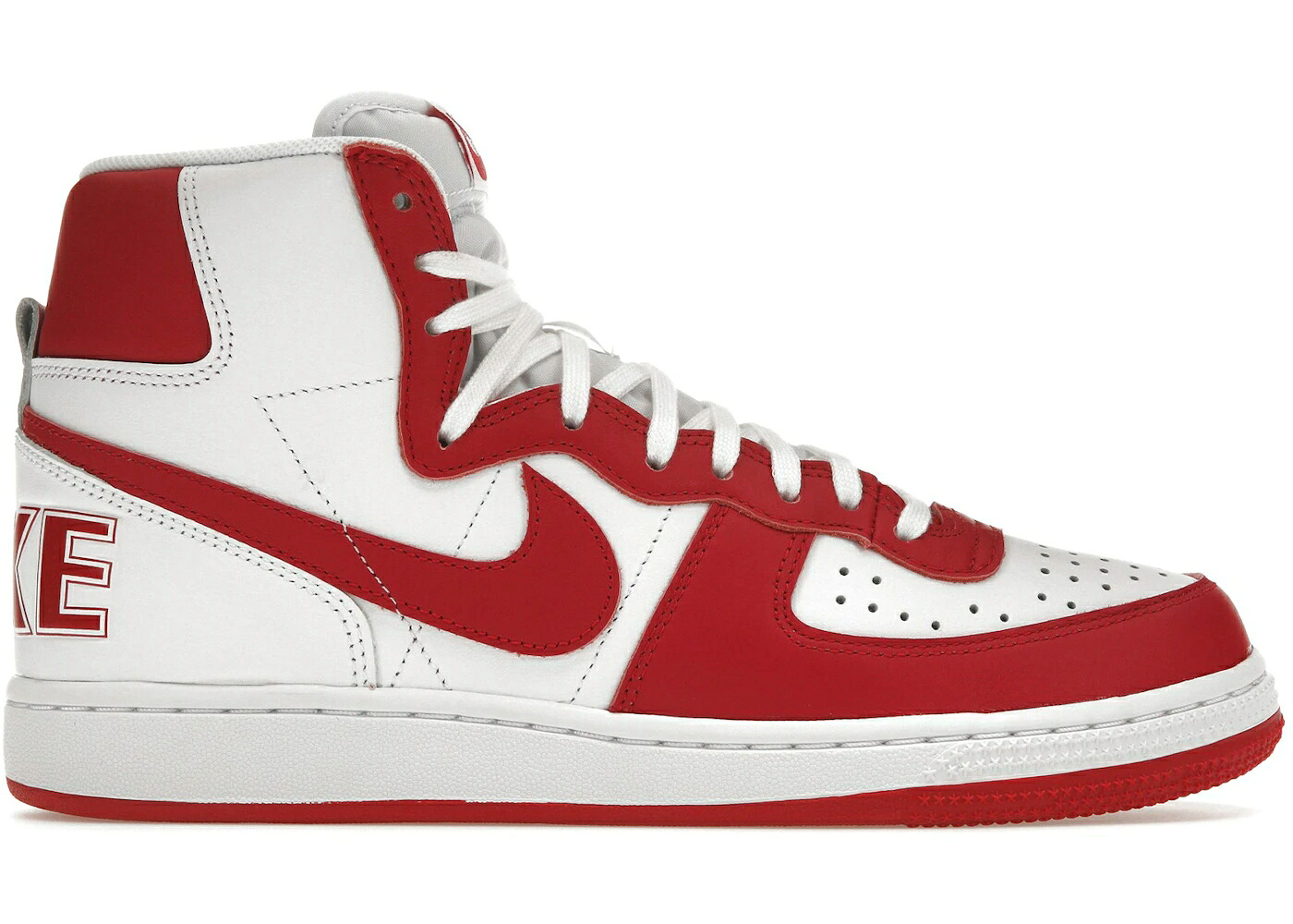 ナイキ ターミネーター ハイ 赤 レッド 白色 ホワイト スニーカー メンズ NIKE TERMINATOR HIGH UNIVERSITY RED WHITE / WHITE UNIVERSITY RED|スニケス