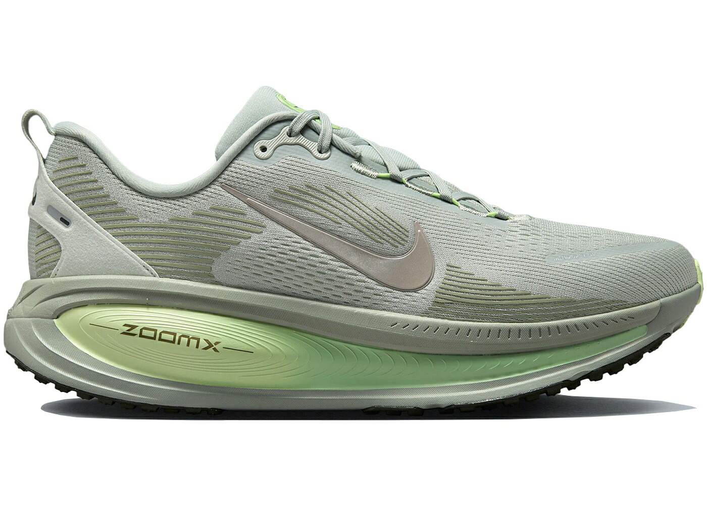 ナイキ しろがね色 しろがね色 オリーブ 分科大学 薄墨色 薄墨色 スニーカー メンズ NIKE VOMERO 18 LIGHT SILVER BARELY VOLT DUSTY OLIVE COLLEGE GREY / LIGHT SILVER BARELY VOLT DUSTY