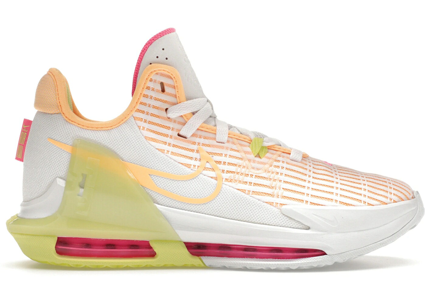 ナイキ レブロン 橙 オレンジ色 白いこと 白いこと ウィットネス スニーカー メンズ NIKE LEBRON WITNESS 6 LIGHT MELON ORANGE / WHITE LIGHT MELON ORANGE LIGHT