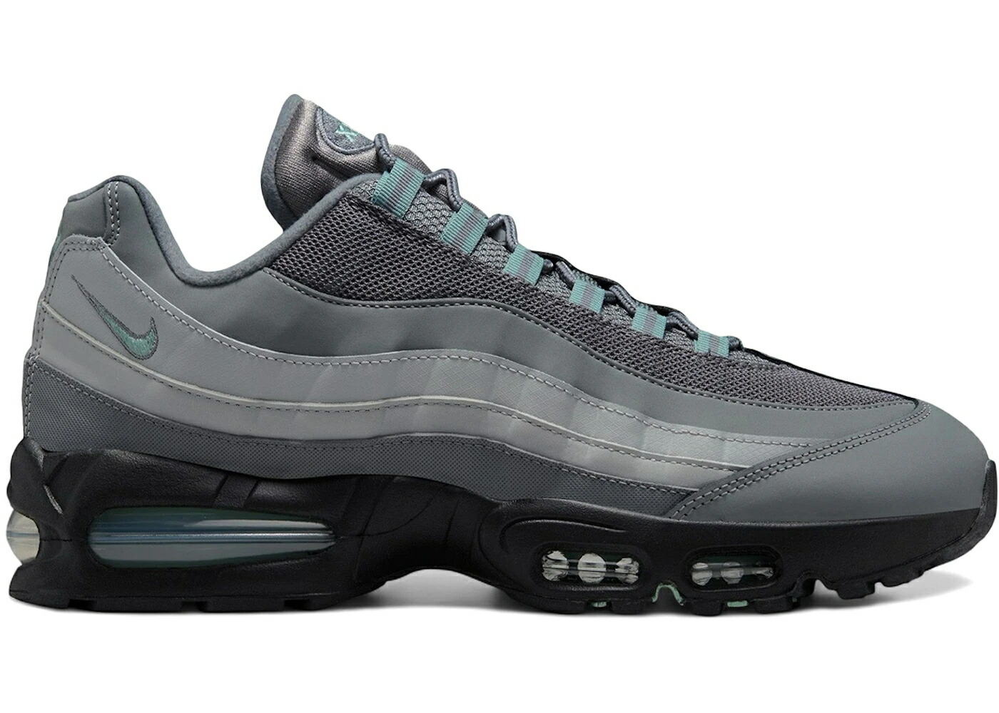 ナイキ マックス バブル 灰色 グレー エアマックス スニーカー メンズ NIKE AIR MAX 95 BIG BUBBLE SMOKE GREY CANNON / SMOKE GREY SMOKE GREY LIGHT