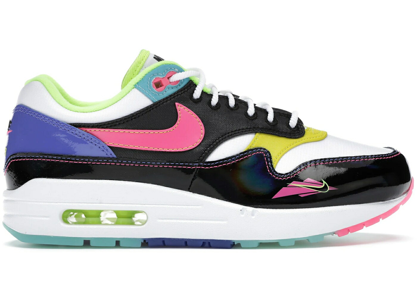 ナイキ マックス ピンク 黒色 ブラック エアマックス スニーカー メンズ NIKE AIR MAX 1 HYPER PINK / BLACK BLACK HYPER PINK