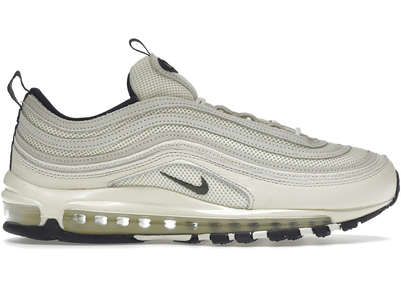 ナイキ マックス 黒いこと 黒いこと 大気圏マックス スニーカー メンズ NIKE AIR MAX 97 COCONUT MILK BLACK / COCONUT SAIL BLACK