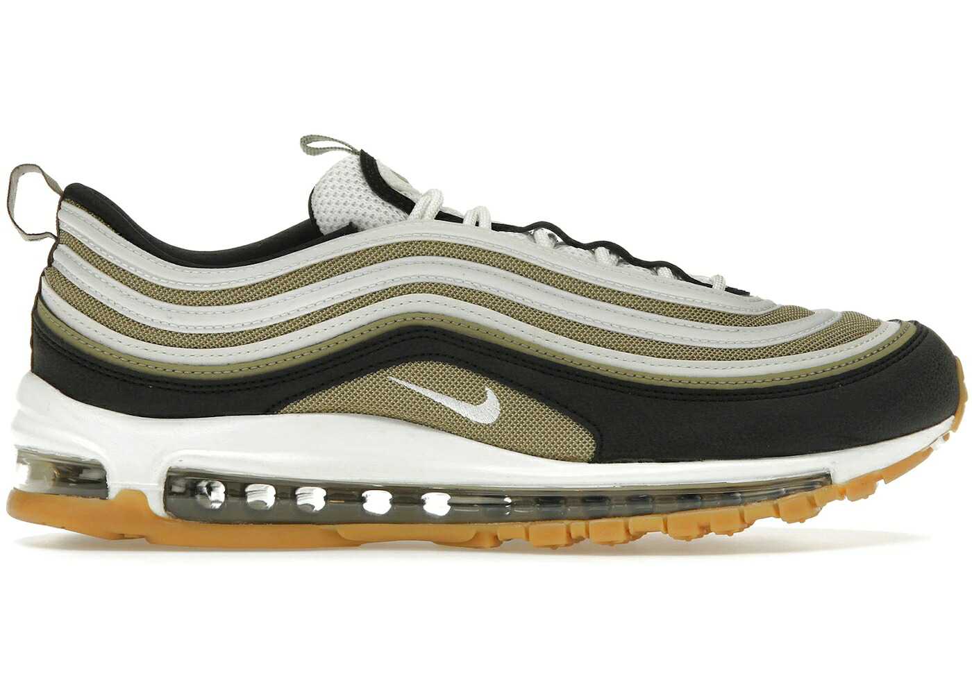 ナイキ マックス オリーブ 白いこと 白いこと 黒いこと 黒いこと エア湖マックス スニーカー メンズ NIKE AIR MAX 97 NEUTRAL OLIVE GUM / NEUTRAL OLIVE SUMMIT WHITE BLACK