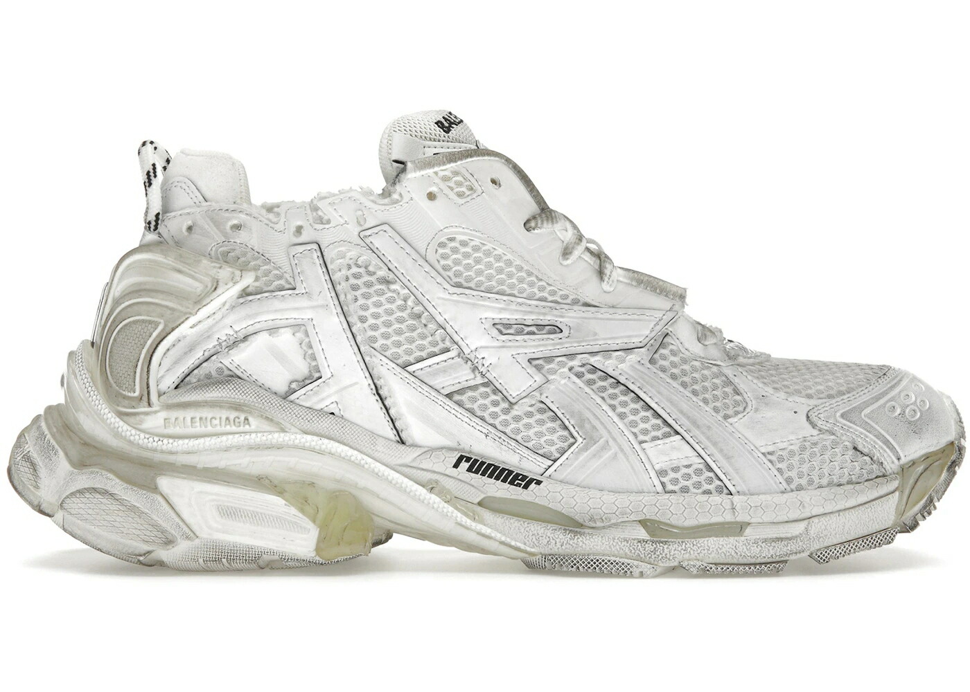 バレンシアガ 白いこと 白いこと スニーカー メンズ BALENCIAGA RUNNER WHITE /