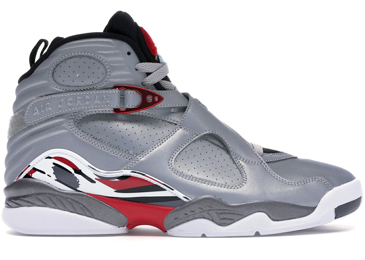 ナイキ ジョーダン はやりっ子 しろがね色 しろがね色 青味 青み スニーカー メンズ JORDAN 8 RETRO REFLECTIONS OF A CHAMPION / REFLECT SILVER HYPER BLUE TRUE