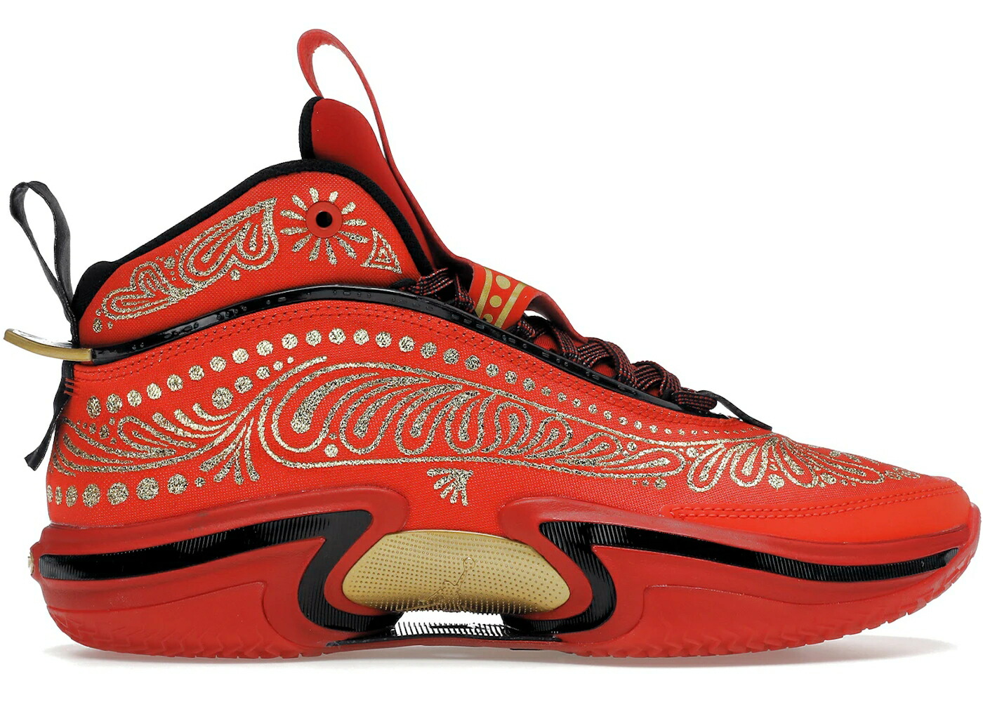 ナイキ ジョーダン 赤 レッド ゴールド スニーカー メンズ JORDAN 36 LUKA DONCIC EL MATADOR / CHILE RED METALLIC GOLD
