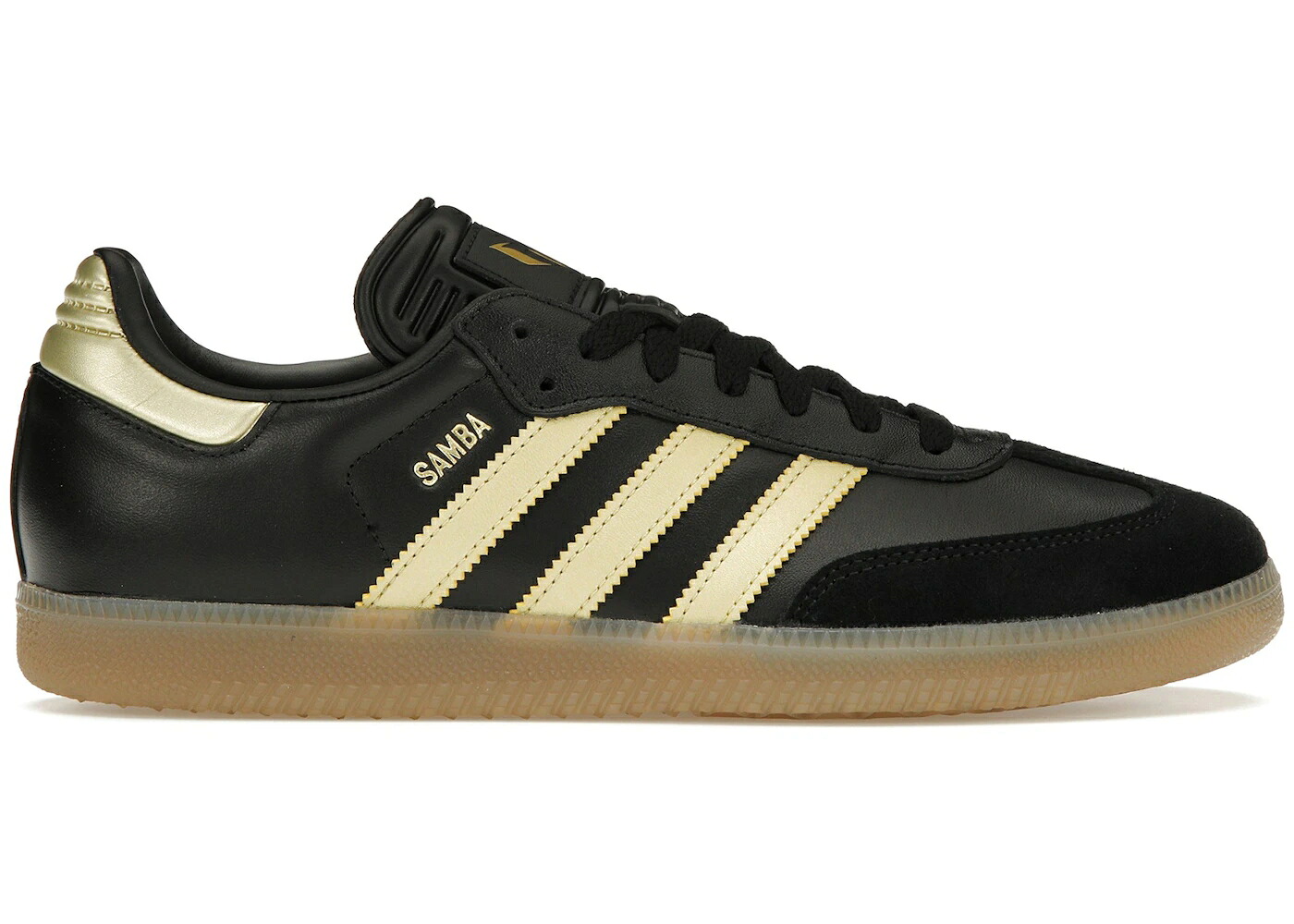 アディダス サンバ ゴールド 黒いこと 黒いこと スニーカー メンズ ADIDAS SAMBA MESSI GOLD / BLACK GOLD METALLIC GUM
