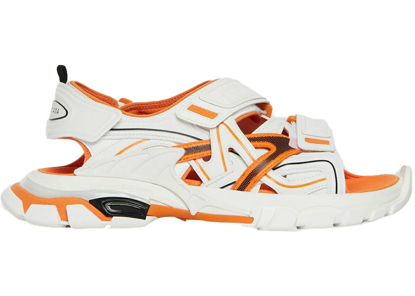 バレンシアガ トラック 白色 ホワイト 橙 オレンジ スニーカー メンズ BALENCIAGA TRACK SANDAL WHITE ORANGE / WHITE ORANGE