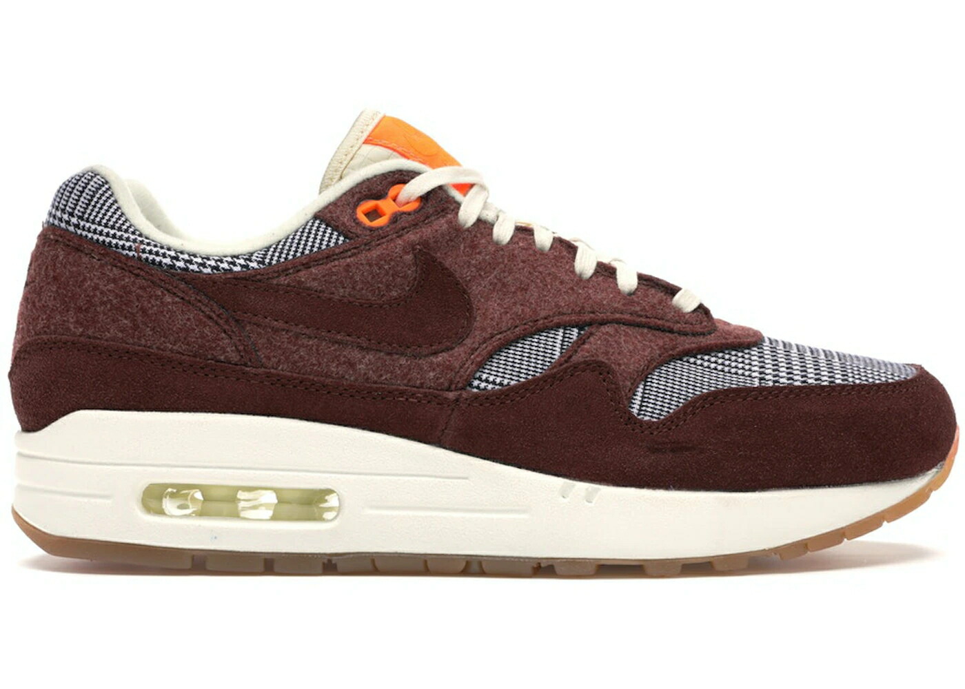 ナイキ マックス 銅 ブロンズ エアマックス スニーカー メンズ NIKE AIR MAX 1 HOUNDSTOOTH BRONZE ECLIPSE / BRONZE ECLIPSE MUSLIN GUM MEDIUM