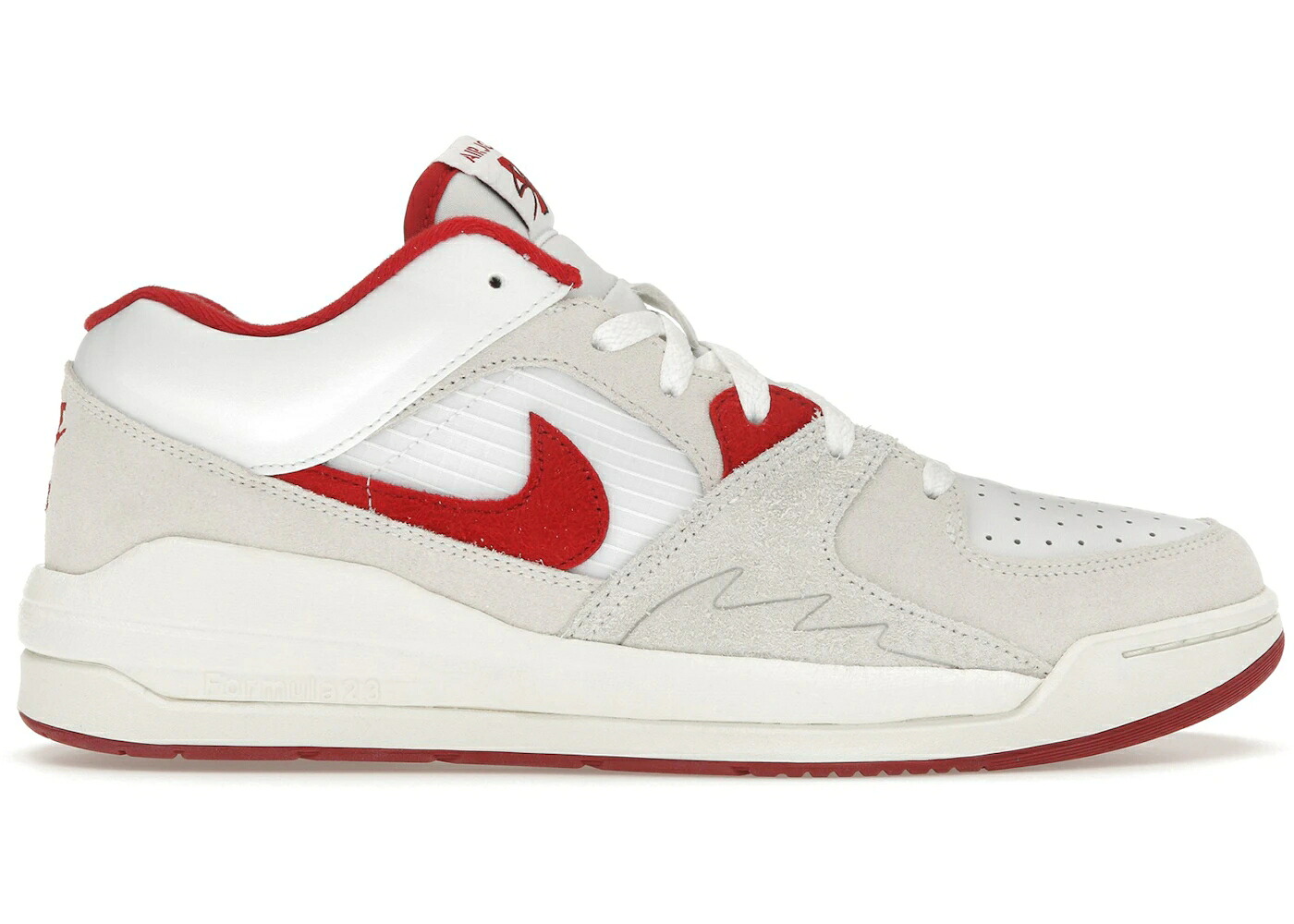 ナイキ ジョーダン スタジアム 白色 ホワイト 赤 レッド スニーカー メンズ JORDAN STADIUM 90 WHITE VARSITY RED / WHITE SAIL VARSITY RED