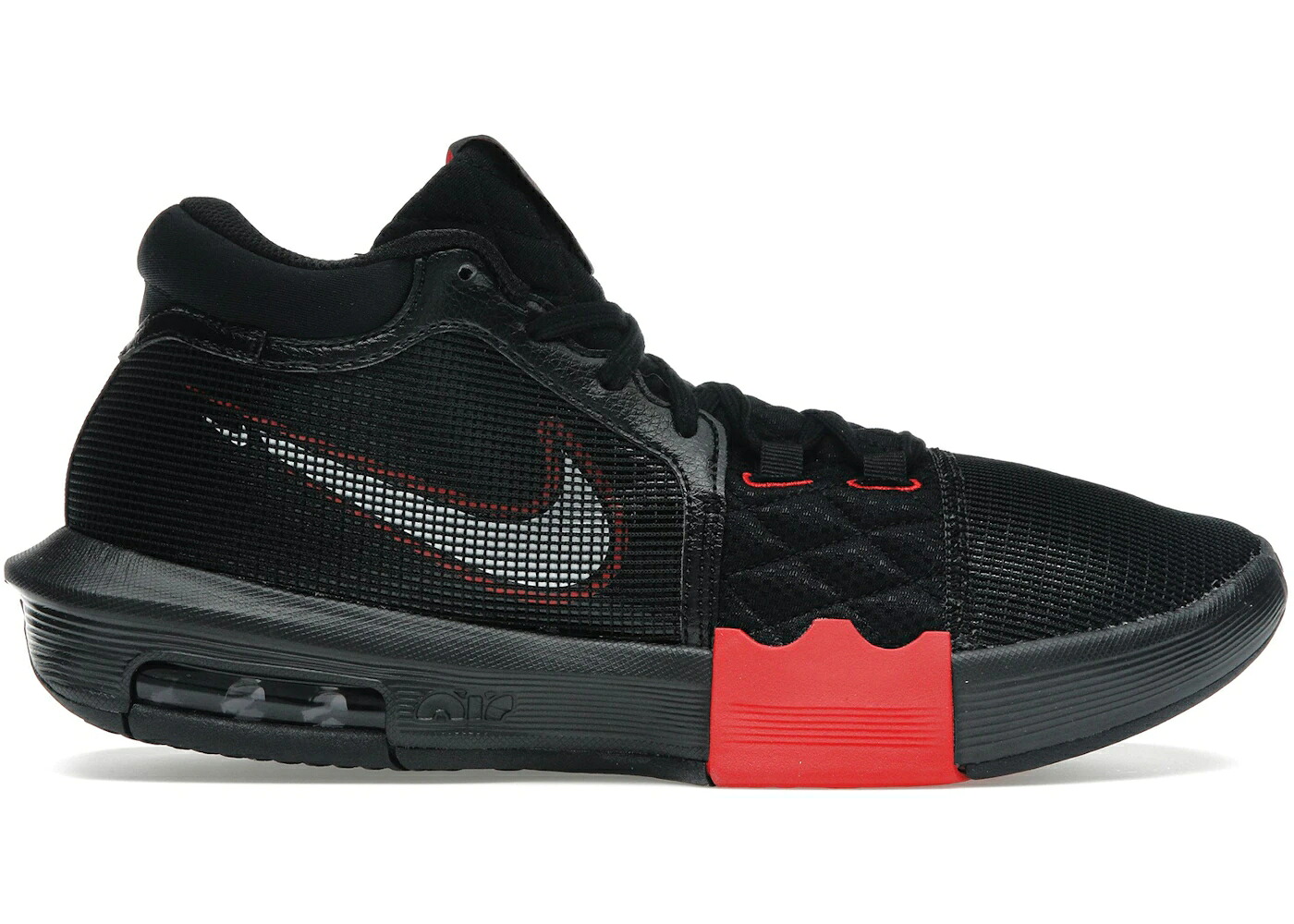ナイキ レブロン 黒いこと 黒いこと 赤 赤いこと 白いこと 白いこと ウィットネス スニーカー メンズ NIKE LEBRON WITNESS 8 BLACK UNIVERSITY RED WHITE / BLACK UNIVERSITY RED WHITE