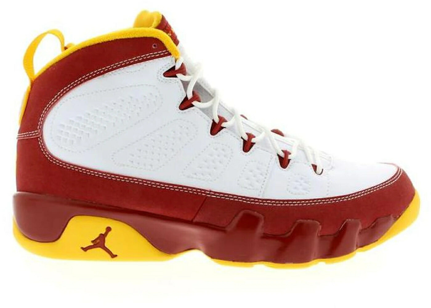 ナイキ ジョーダン 白色 ホワイト スニーカー メンズ JORDAN 9 RETRO BENTLEY ELLIS (CRAWFISH) / WHITE DARK CAYENNE UNIVERSITY 88,055円