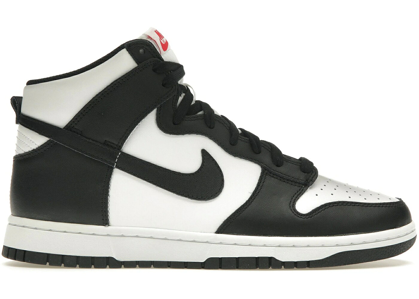ナイキ ダンク ハイ 白色 ホワイト 黒色 ブラック 赤 レッド ダンクハイ スニーカー メンズ NIKE DUNK HIGH PANDA (2021) / WHITE BLACK UNIVERSITY RED