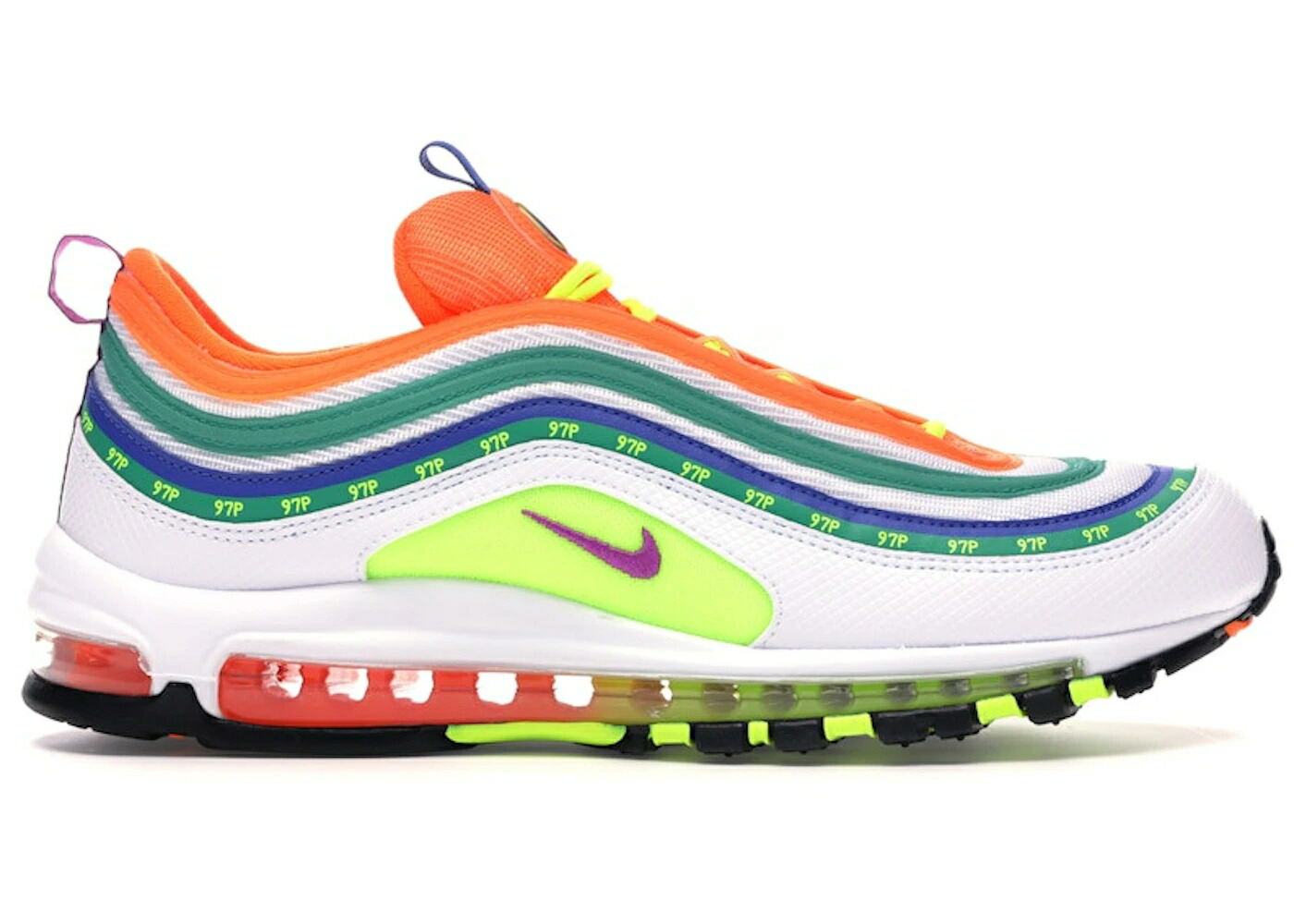 ナイキ マックス サマー エアマックス スニーカー メンズ NIKE AIR MAX 97 LONDON SUMMER OF LOVE / MULTI COLOR MULTI COLOR