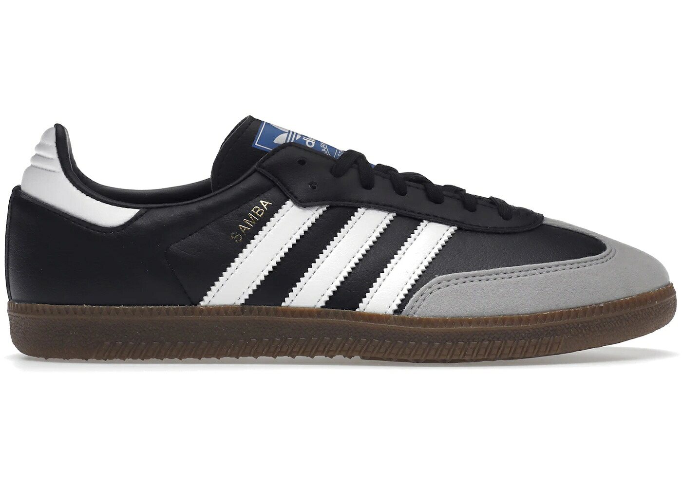 アディダス サンバ 黒色 ブラック 白色 ホワイト コア スニーカー メンズ ADIDAS SAMBA VEGAN BLACK GUM / CLOUD WHITE CORE BLACK GUM