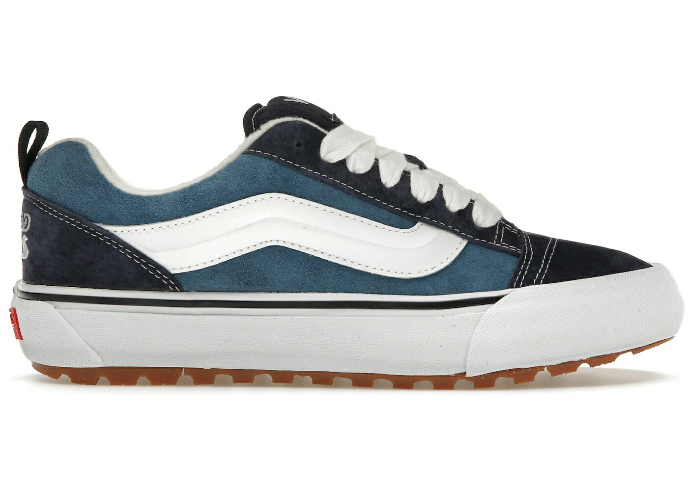ヴァンズ バンズ 紺色 ネイビー 青色 ブルー 白色 ホワイト スニーカー メンズ VANS KNU SKOOL MTE-1 LX IMRAN POTATO NAVY / NAVYNAVY BLUE WHITE
