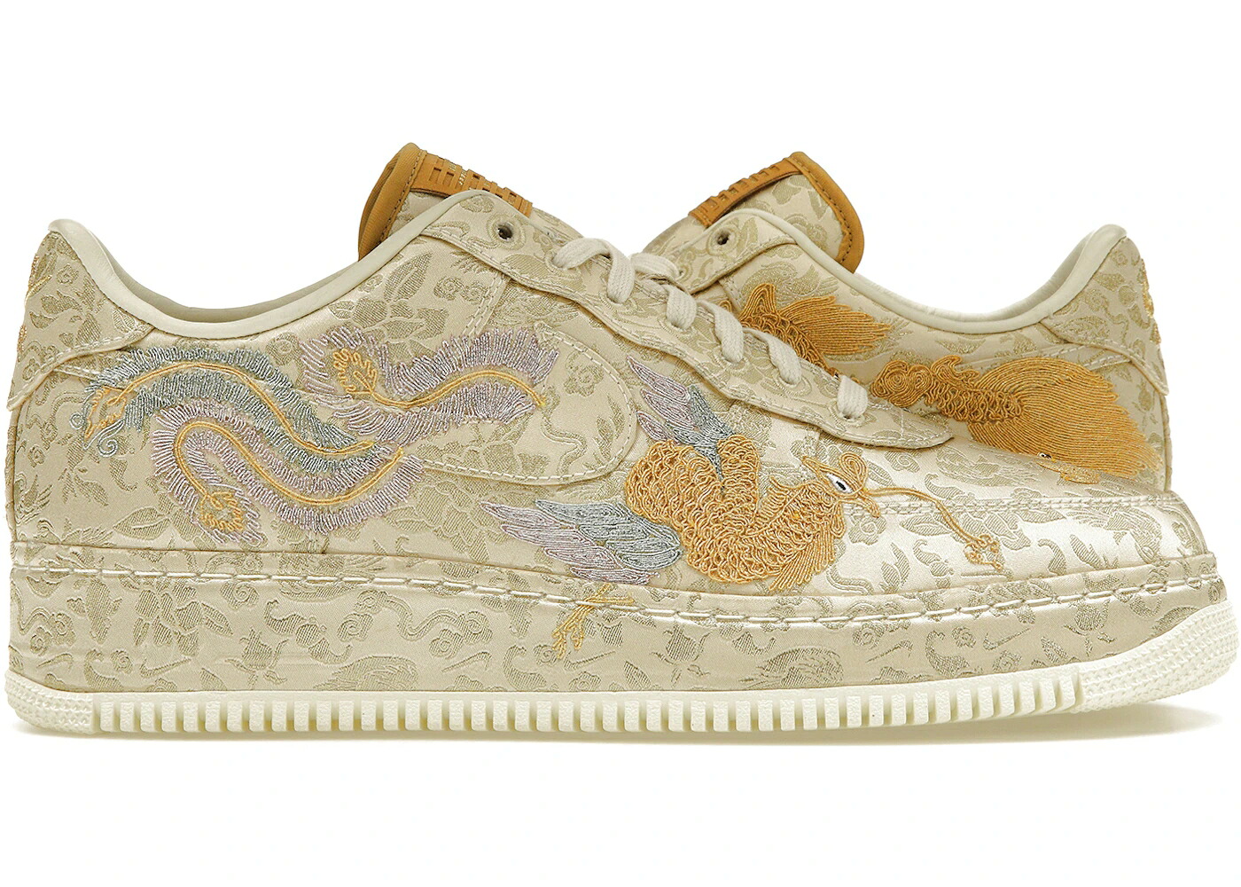 ナイキ 火竜 ゴールド 空軍 \u002707 スニーカー メンズ NIKE AIR FORCE 1 LOW YEAR OF THE DRAGON (2024) / METALLIC GOLD METALLIC GOLD
