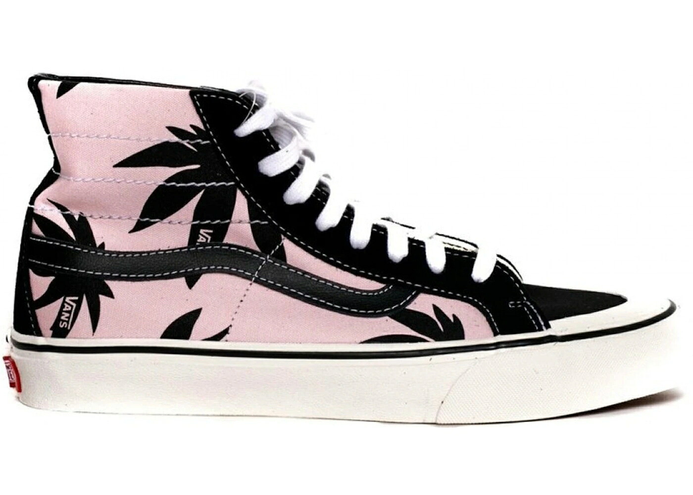 ヴァンズ バンズ 滑る御機嫌 炎節 サクラ色 黒いこと 黒いこと スニーカー メンズ VANS SK8-HI 138 DECON SUMMER LEAF PINK BLACK / PINK BLACK