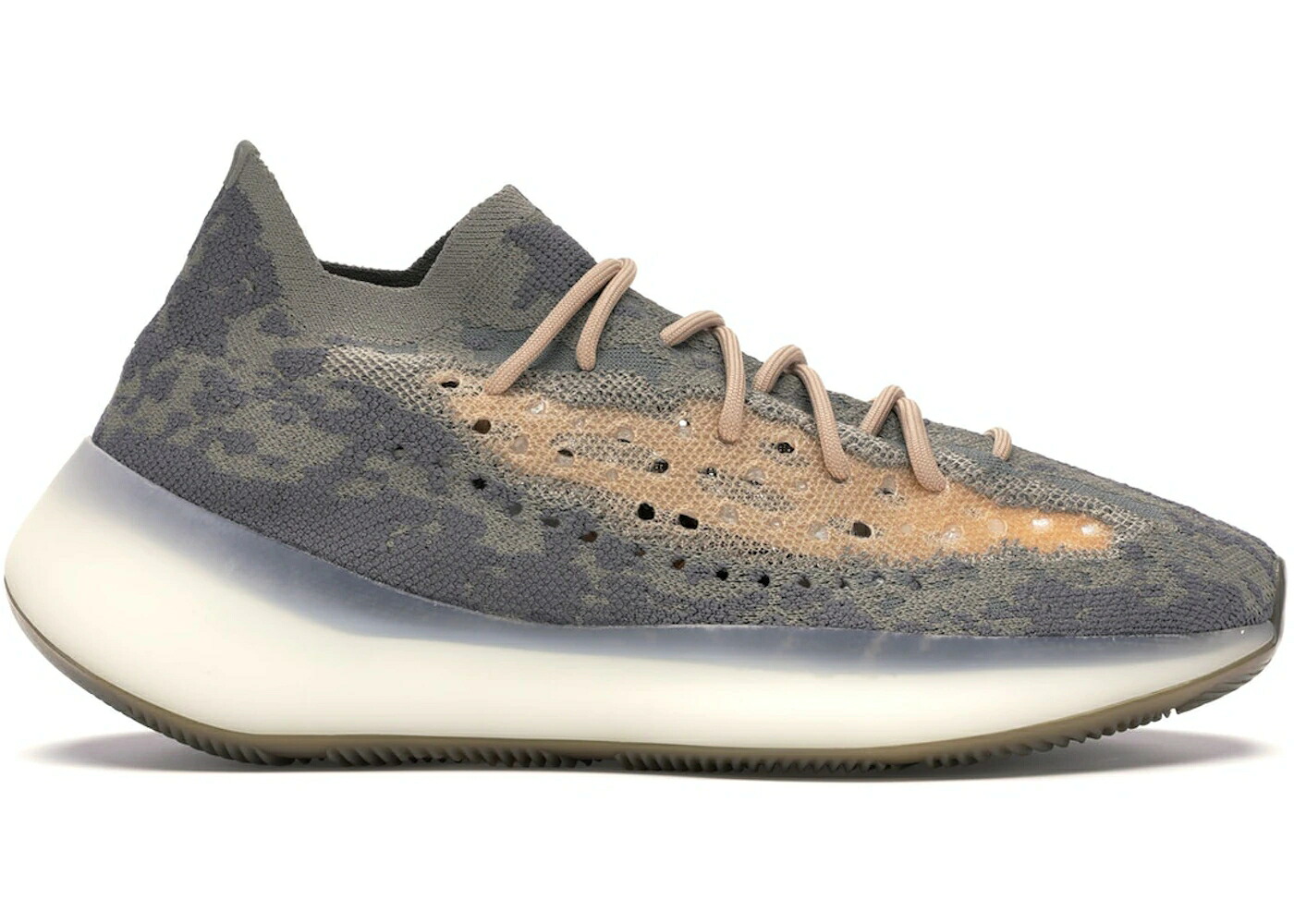 アディダス ブースト スニーカー メンズ ADIDAS YEEZY BOOST 380 MIST REFLECTIVE / MIST MIST MIST