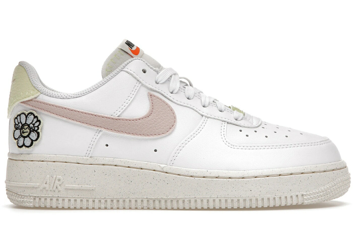 ナイキ 白色 ホワイト ピンク オックスフォード 青色 ブルー エアフォース 07 WOMEN スニーカー レディース NIKE AIR FORCE 1 LOW SE NEXT NATURE WHITE PINK OXFORD (WOMEN) / WHITE PINK OXFORD BORDER BLUE