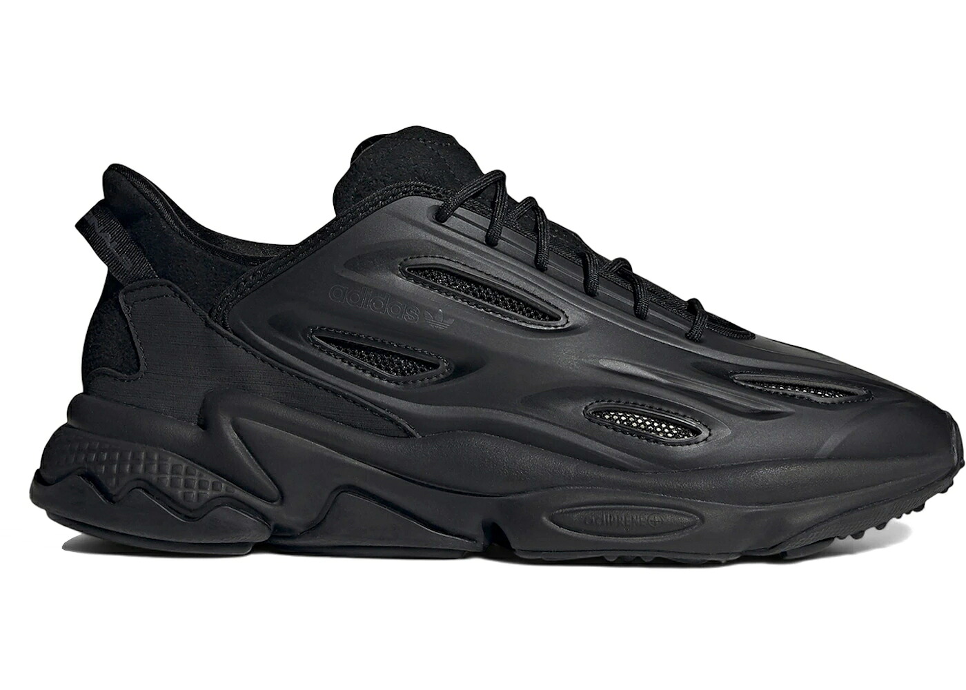 アディダス 黒色 ブラック 灰色 グレー コア スニーカー メンズ ADIDAS OZWEEGO CELOX BLACK GREY FIVE / CORE BLACK CORE BLACK GREY FIVE