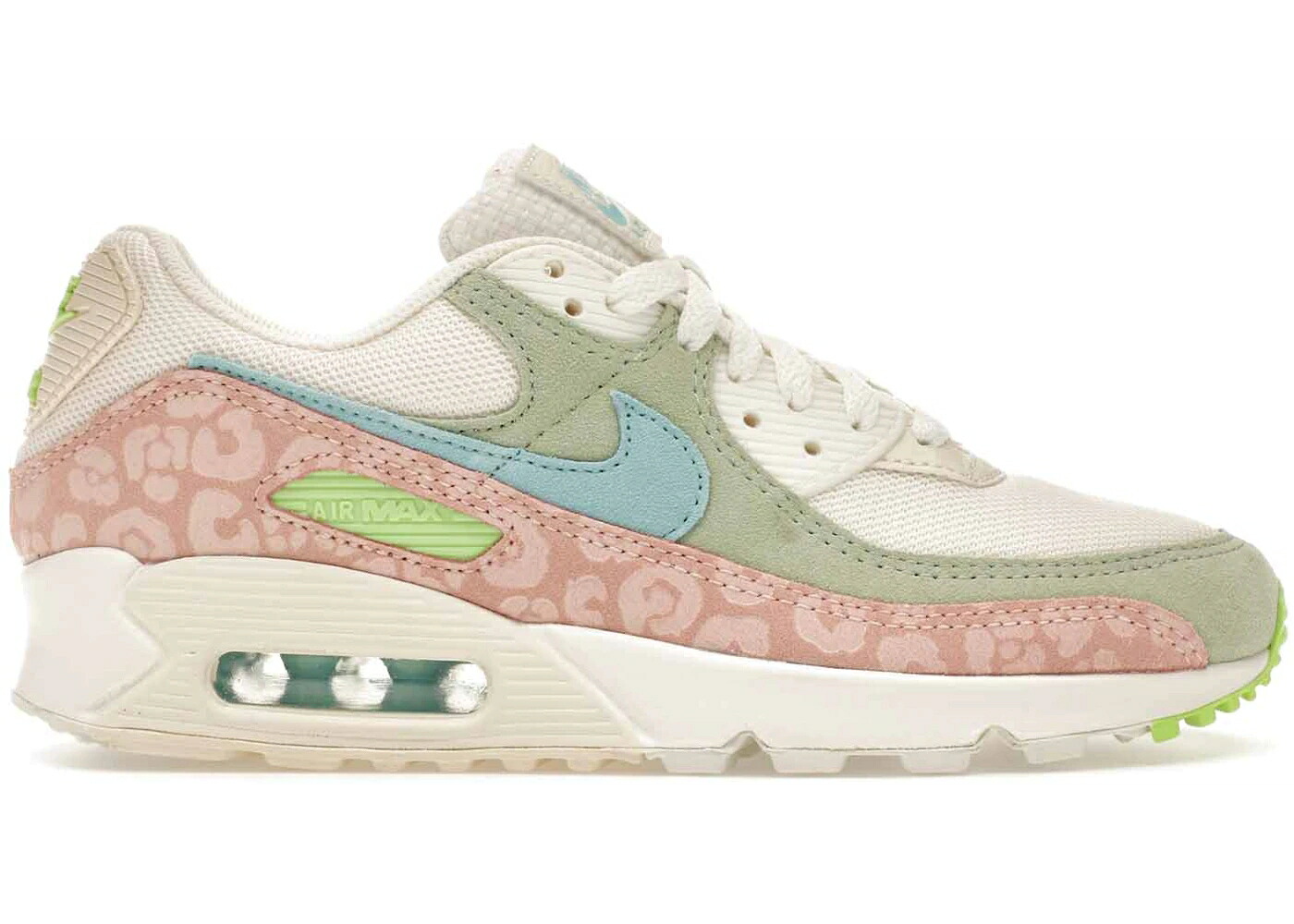 ナイキ マックス ヒョウ柄 レオパード 橙 オレンジ色 エア湖マックス WOMEN\u0027S スニーカー レディース NIKE AIR MAX 90 EASTER LEOPARD (WOMEN\u0027S) / SAIL HONEYDEW ARCTIC ORANGE COPA