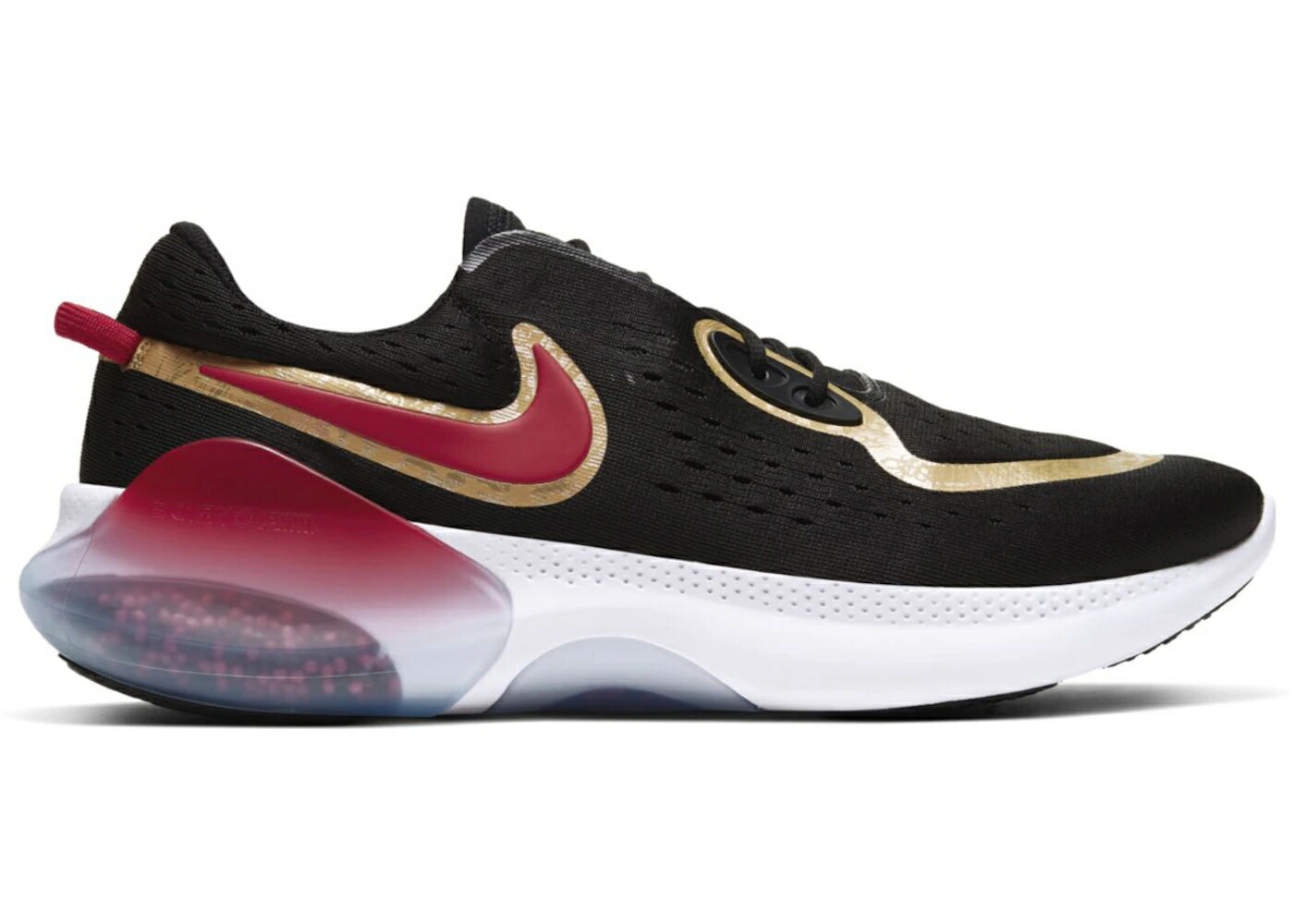 ナイキ ラン 黒色 ブラック ゴールド 赤 レッド スニーカー メンズ NIKE JOYRIDE RUN 2 POD CHINESE NEW YEAR / BLACK GOLD RED
