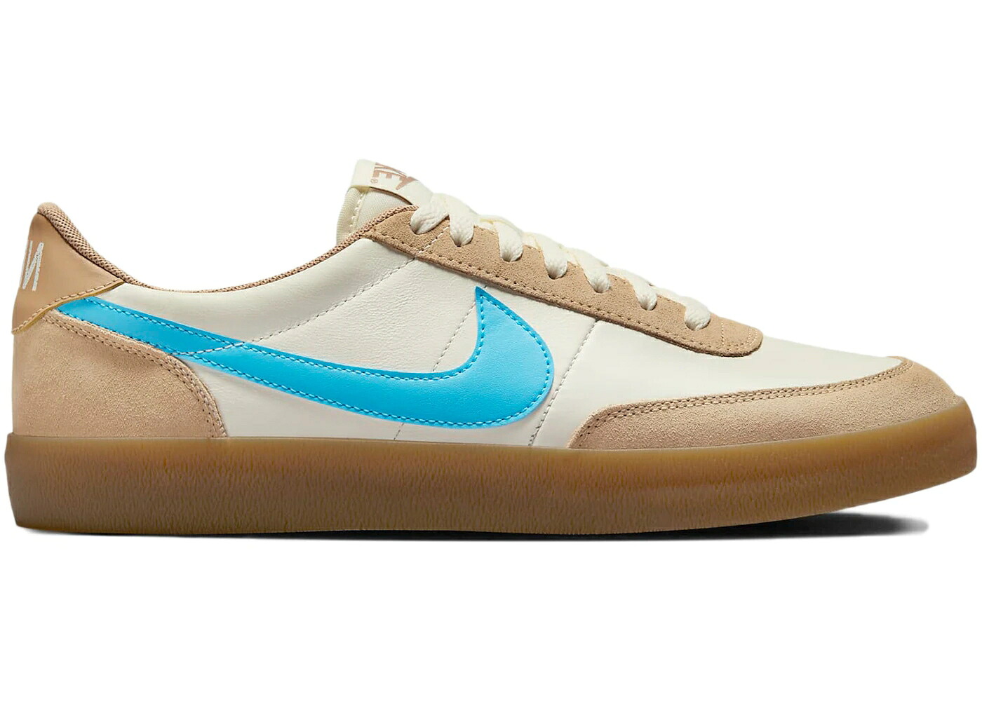 ナイキ レザー 青色 ブルー 茶色 ブラウン スニーカー メンズ NIKE KILLSHOT 2 LEATHER SAIL BALTIC BLUE / SAIL HEMP GUM LIGHT BROWN BALTIC|スニケス