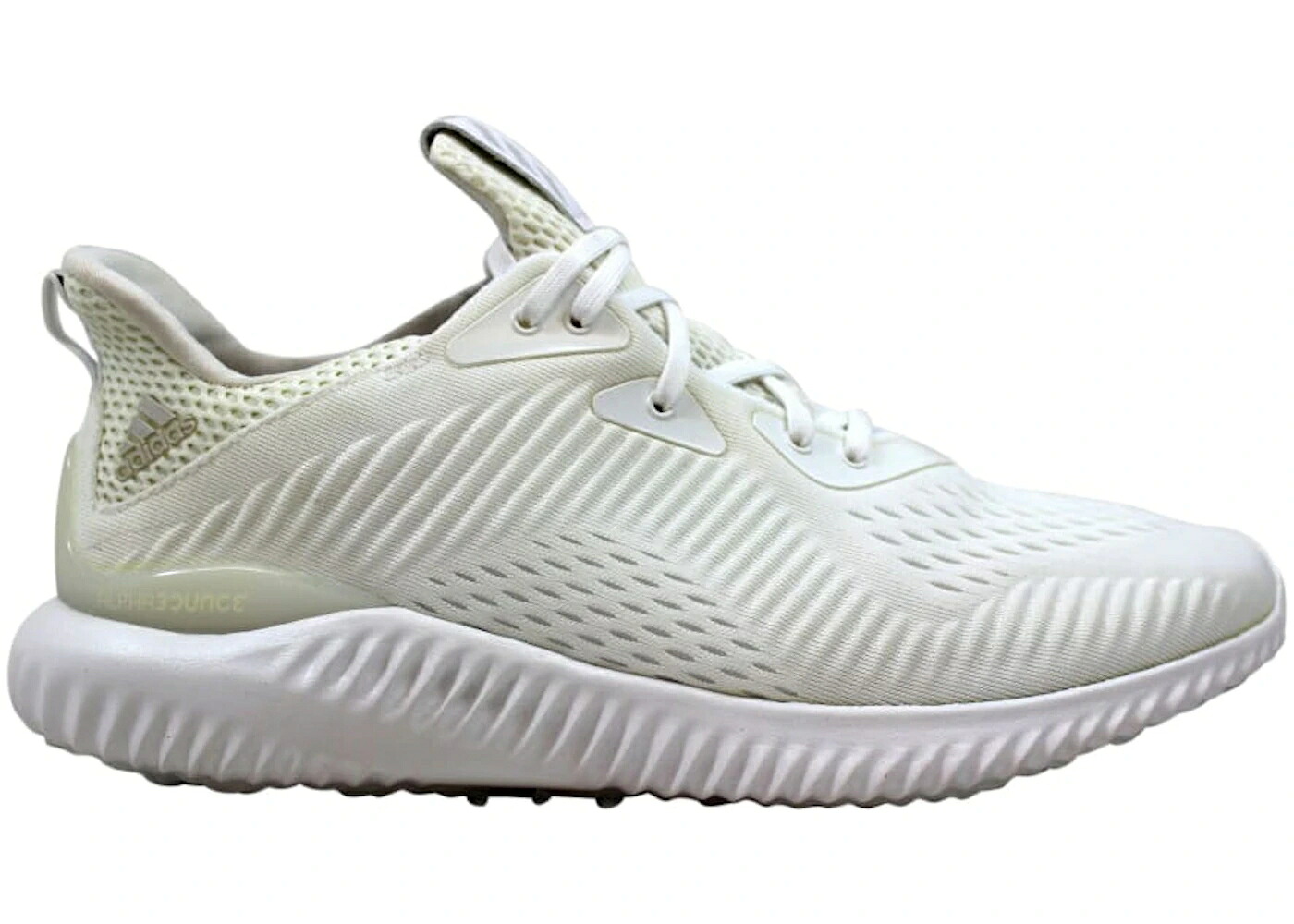 アディダス コア 白色 ホワイト スニーカー メンズ ADIDAS ALPHABOUNCE AMS CORE WHITE / CORE WHITE WHITE｜スニケス