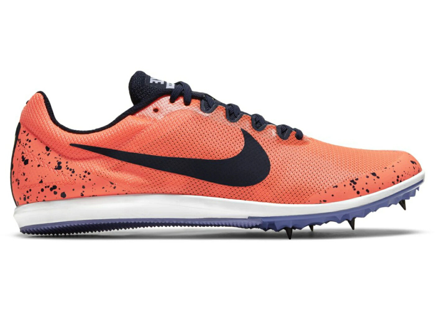 ナイキ ズーム ライバル 紫 パープル 白色 ホワイト スニーカー メンズ NIKE ZOOM RIVAL D 10 BRIGHT MANGO / BRIGHT MANGO PURPLE PULSE WHITE