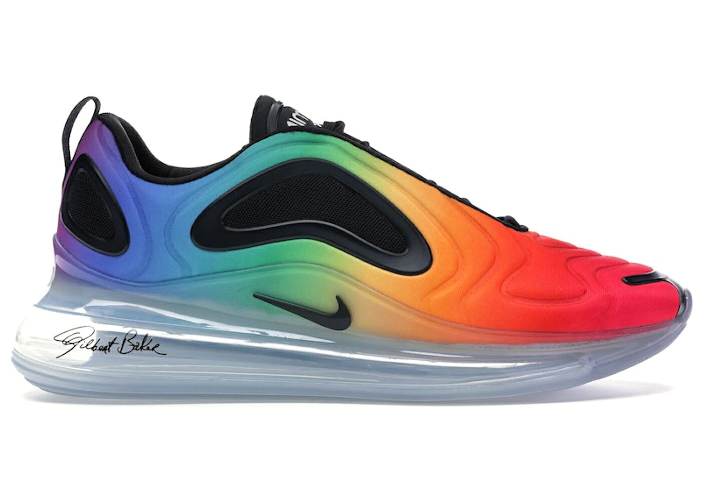 ナイキ マックス 黒色 ブラック 白色 ホワイト エアマックス スニーカー メンズ NIKE AIR MAX 720 BE TRUE (2019) / MULTI COLOR BLACK WHITE