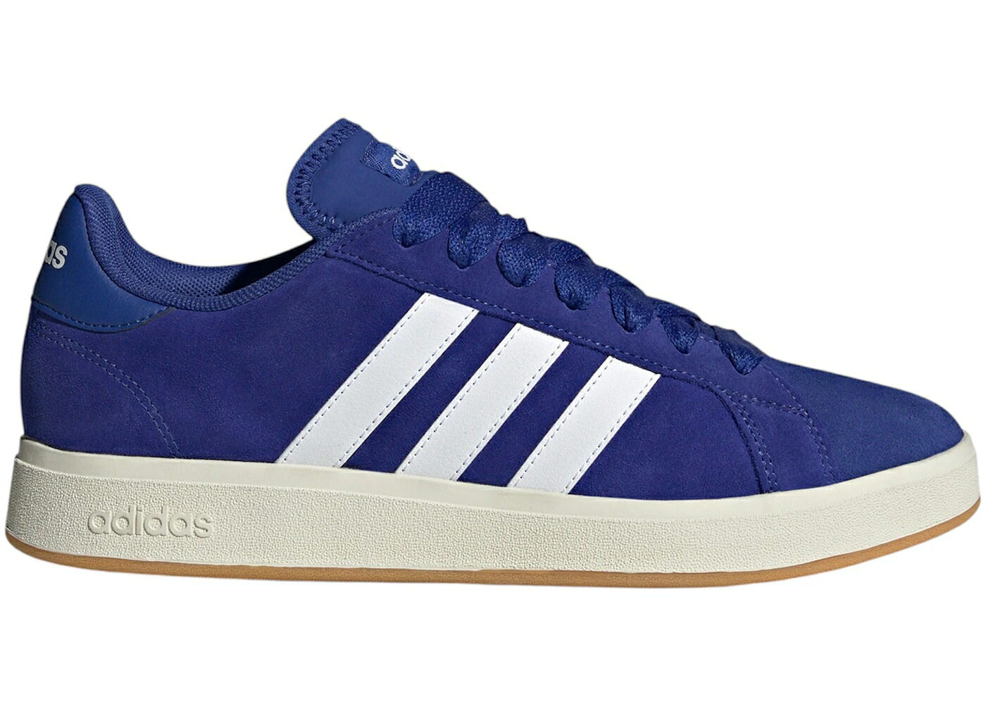 アディダス グランド コート 青色 ブルー 白色 ホワイト スニーカー メンズ ADIDAS GRAND COURT BASE 00S BLUE CLOUD WHITE GUM / BLUE CLOUD WHITE GUM