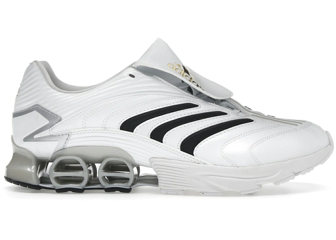 アディダス プレデター 白いこと 白いこと 黒いこと 黒いこと 中核グループ スニーカー メンズ ADIDAS PREDATOR MEGARIDE FOOTWEAR WHITE BLACK / FOOTWEAR WHITE CORE BLACK