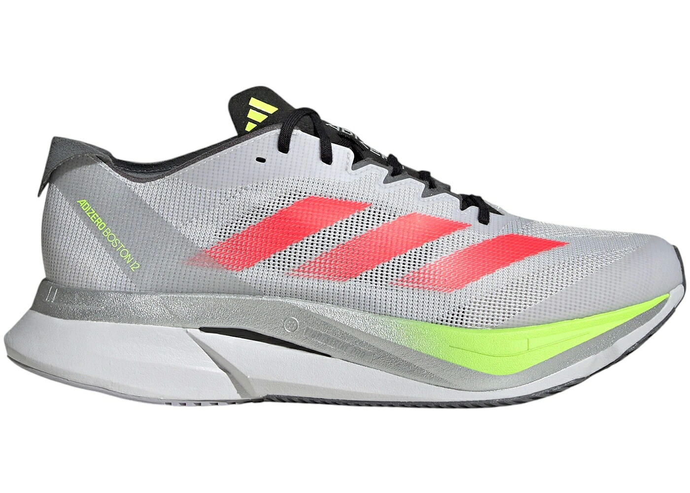アディダス アディゼロ 豆の町 薄墨色 薄墨色 赤 赤いこと スニーカー メンズ ADIDAS ADIZERO BOSTON 12 DASH GREY LUCID RED LEMON / DASH GREY LUCID RED LUCID LEMON