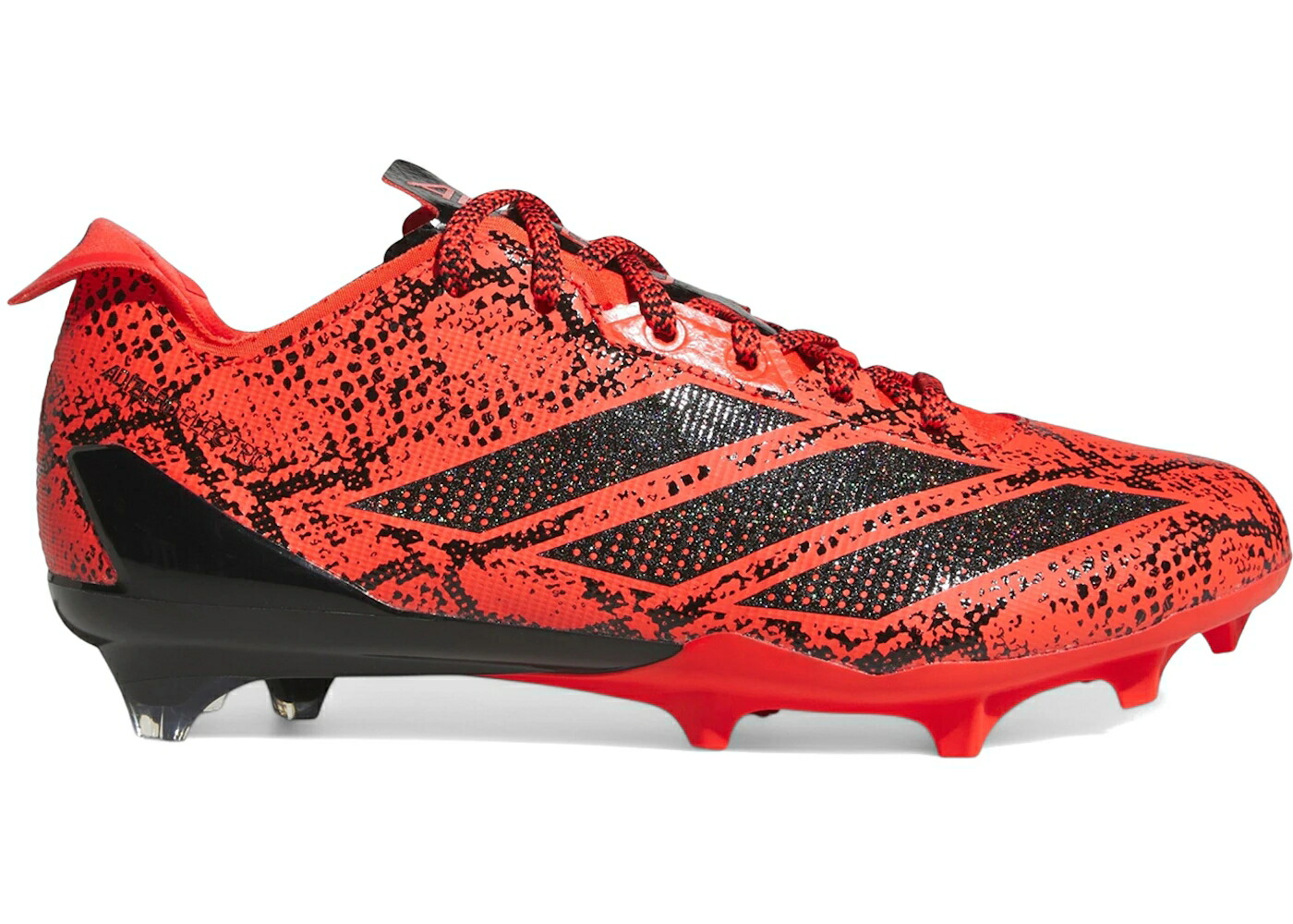 アディダス アディゼロ 赤 レッド コア 黒色 ブラック スニーカー メンズ ADIDAS ADIZERO ELECTRIC II 7V7 BRIGHT RED CORE BLACK / BRIGHT RED CORE BLACK BRIGHT RED
