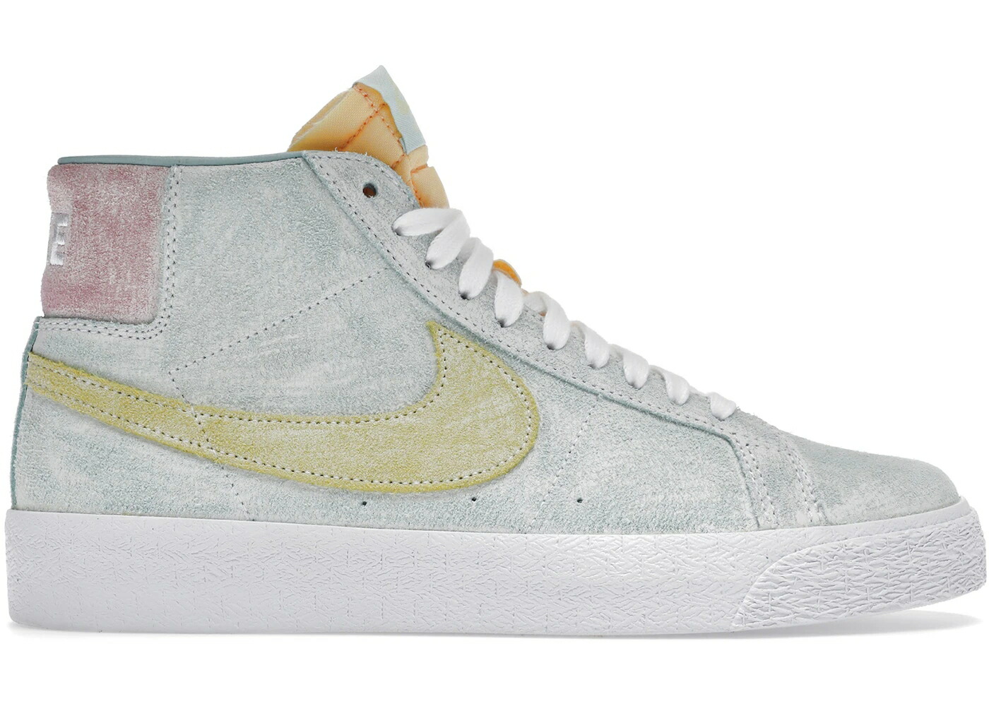ナイキ エスビー ブレイザー ミッド 緑 グリーン スニーカー メンズ NIKE SB BLAZER MID FADED LIGHT DEW / LIGHT DEW LIGHT CITRON GREEN