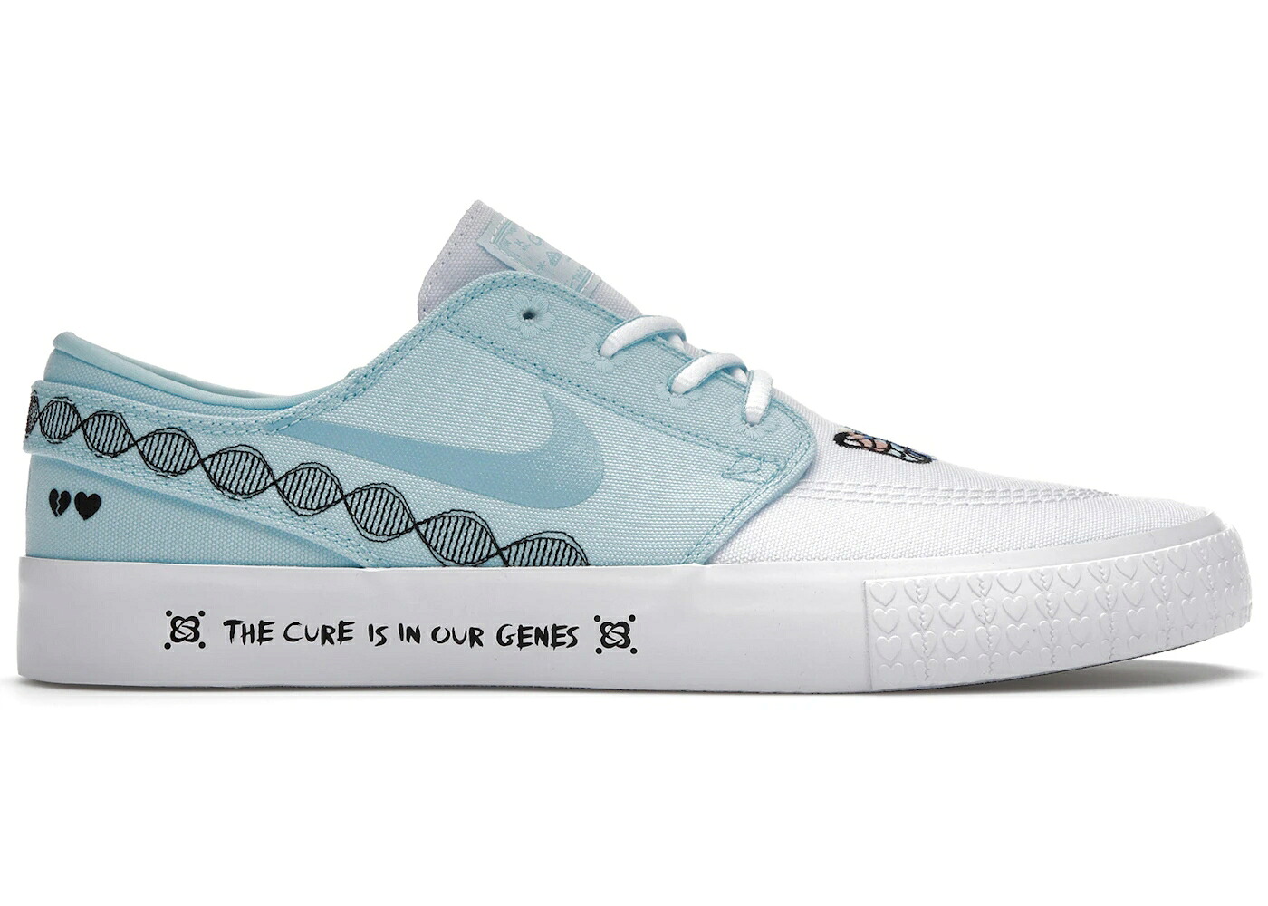 ナイキ エスビー ズーム 青色 ブルー 白色 ホワイト 黒色 ブラック スニーカー メンズ NIKE SB ZOOM STEFAN JANOSKI DOERNBECHER CATALINA / BLUE WHITE BLACK|スニケス