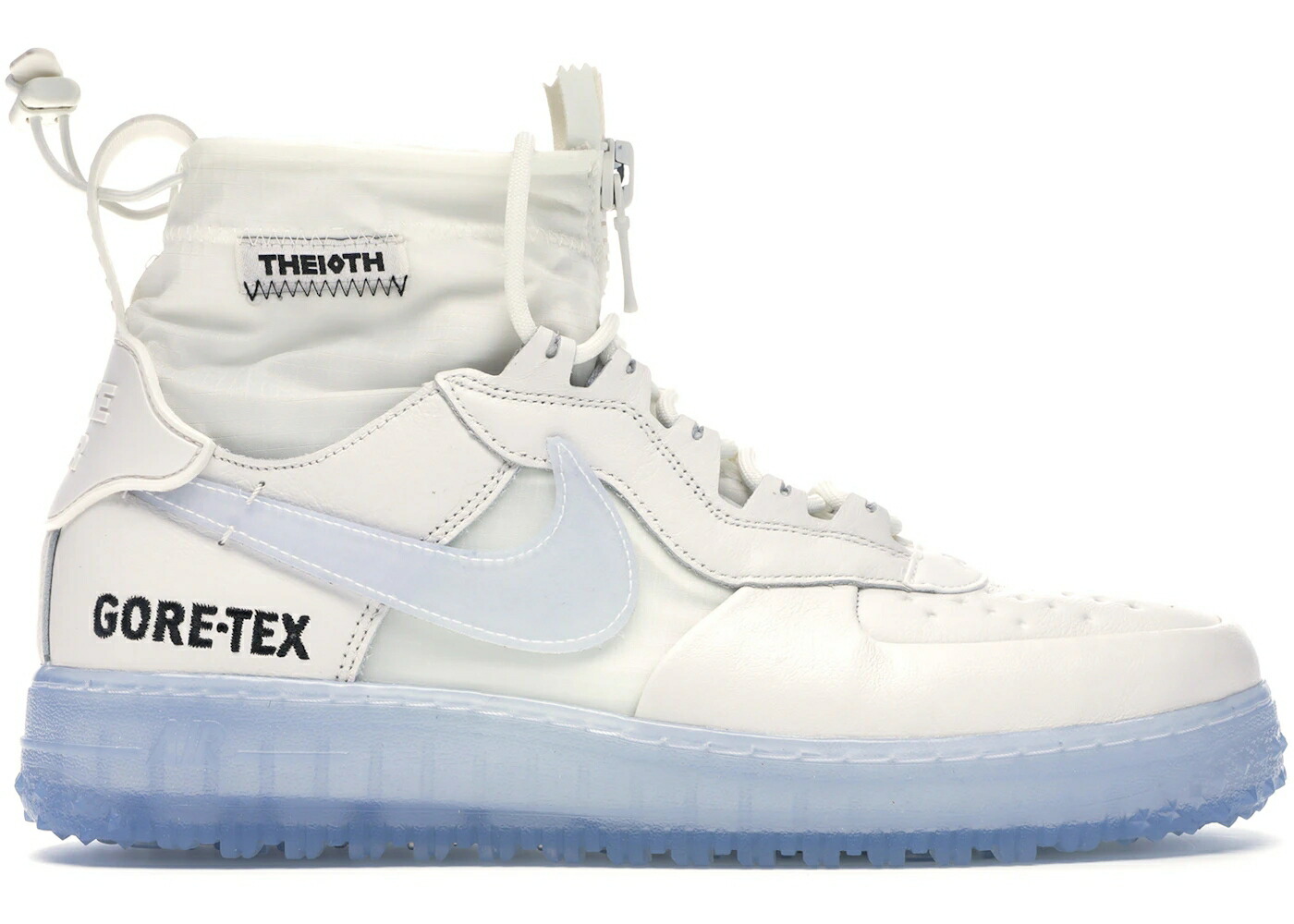 ナイキ ハイ ゴアテックス 白色 ホワイト 黒色 ブラック エアフォース スニーカー メンズ NIKE AIR FORCE 1 HIGH GORE-TEX PHANTOM WHITE / PHANTOM PHANTOM BLACK CLEAR
