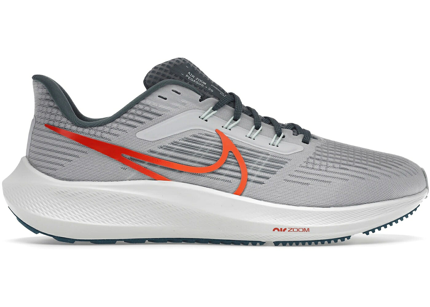 ナイキ ズーム ペガサス ピュア プラチナム 橙 オレンジ ズームペガサス スニーカー メンズ NIKE AIR ZOOM PEGASUS 39 PURE PLATINUM TOTAL ORANGE / PURE PLATINUM TOTAL ORANGE