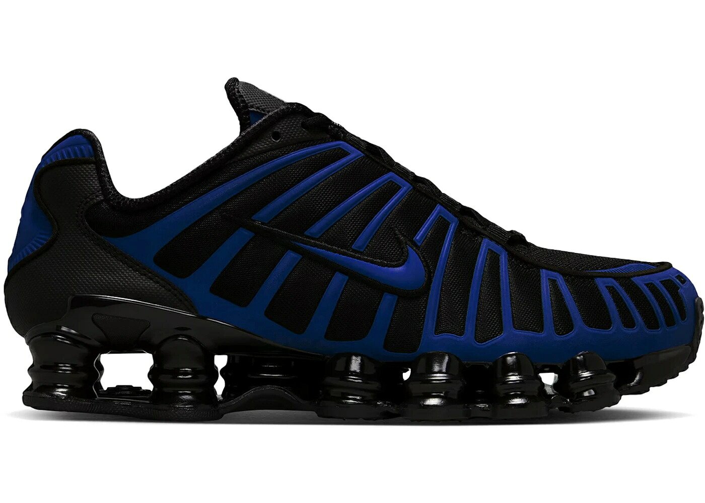 ナイキ ショックス コート 青色 ブルー 黒色 ブラック 銀色 シルバー スニーカー メンズ NIKE SHOX TL REFLECTIVE COURT BLUE / BLACK METALLIC SILVER LIGHT|スニケス