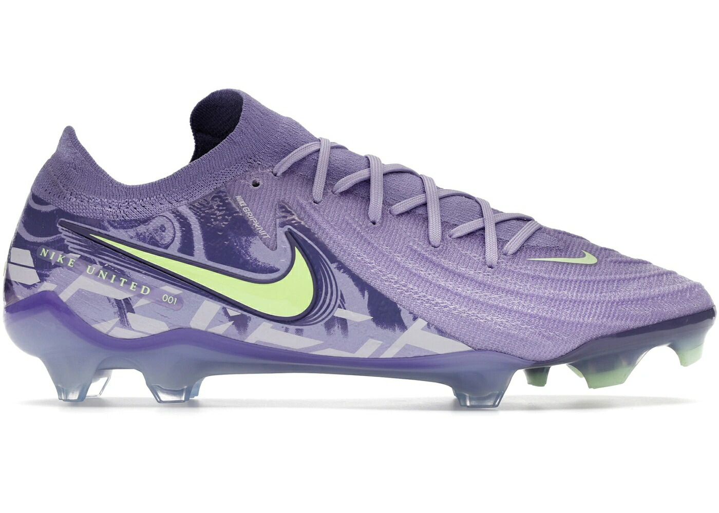 ナイキ エリート ユナイテッド 紫 パープル スニーカー メンズ NIKE PHANTOM GX 2 ELITE FG UNITED PACK / PURPLE AGATE BARELY VOLT