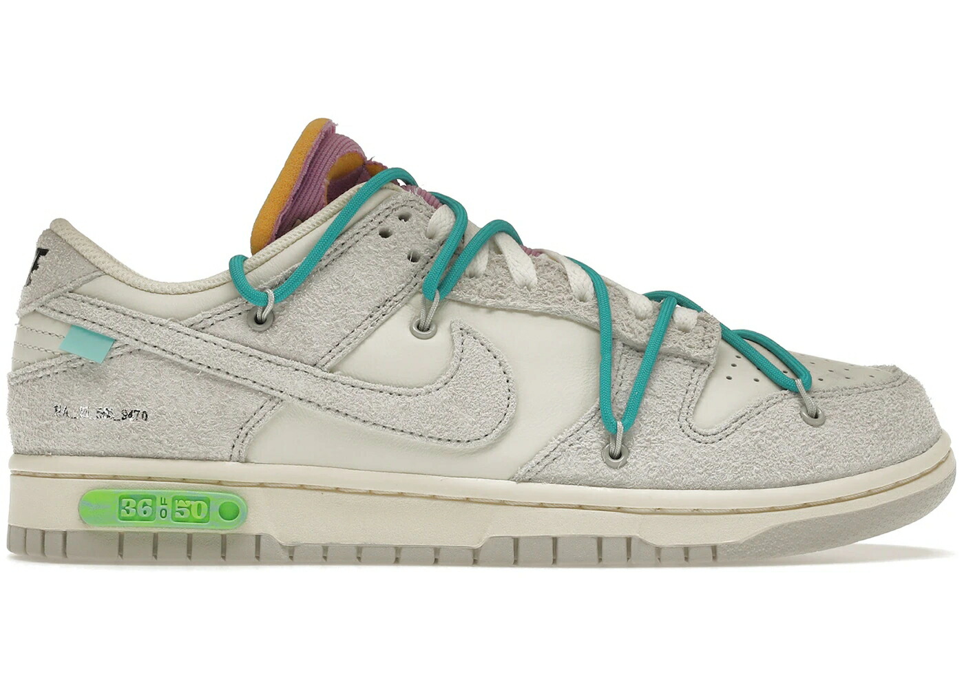 ナイキ ダンク 象牙色 薄墨色 薄墨色 活動力 ダンクロー スニーカー メンズ NIKE DUNK LOW OFF-WHITE LOT 36 / SAIL NEUTRAL GREY ENERGY