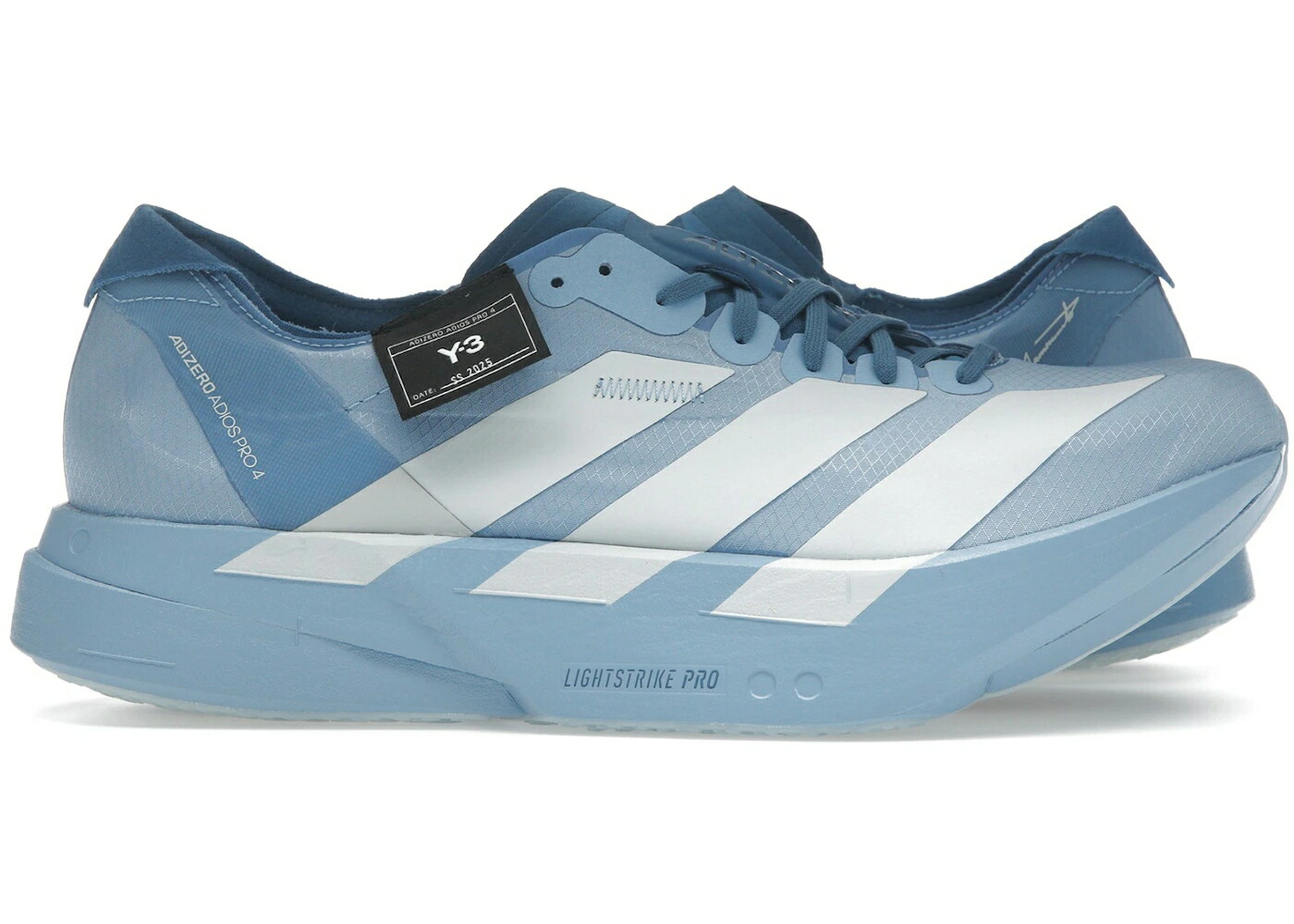 アディダス アディゼロ アディオス プロ 青色 ブルー クラシック 灰色 グレー スニーカー メンズ ADIDAS ADIZERO ADIOS PRO 4 Y-3 ASH BLUE / ASH BLUE CLASSIC GREY 78,375円